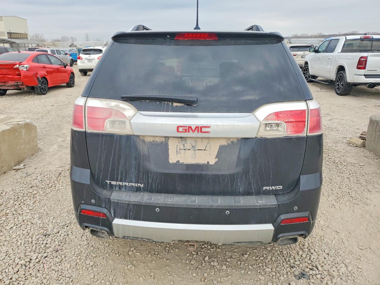 2013 Gmc Terrain Denali Black vin: 2GKFLZE36D6264639