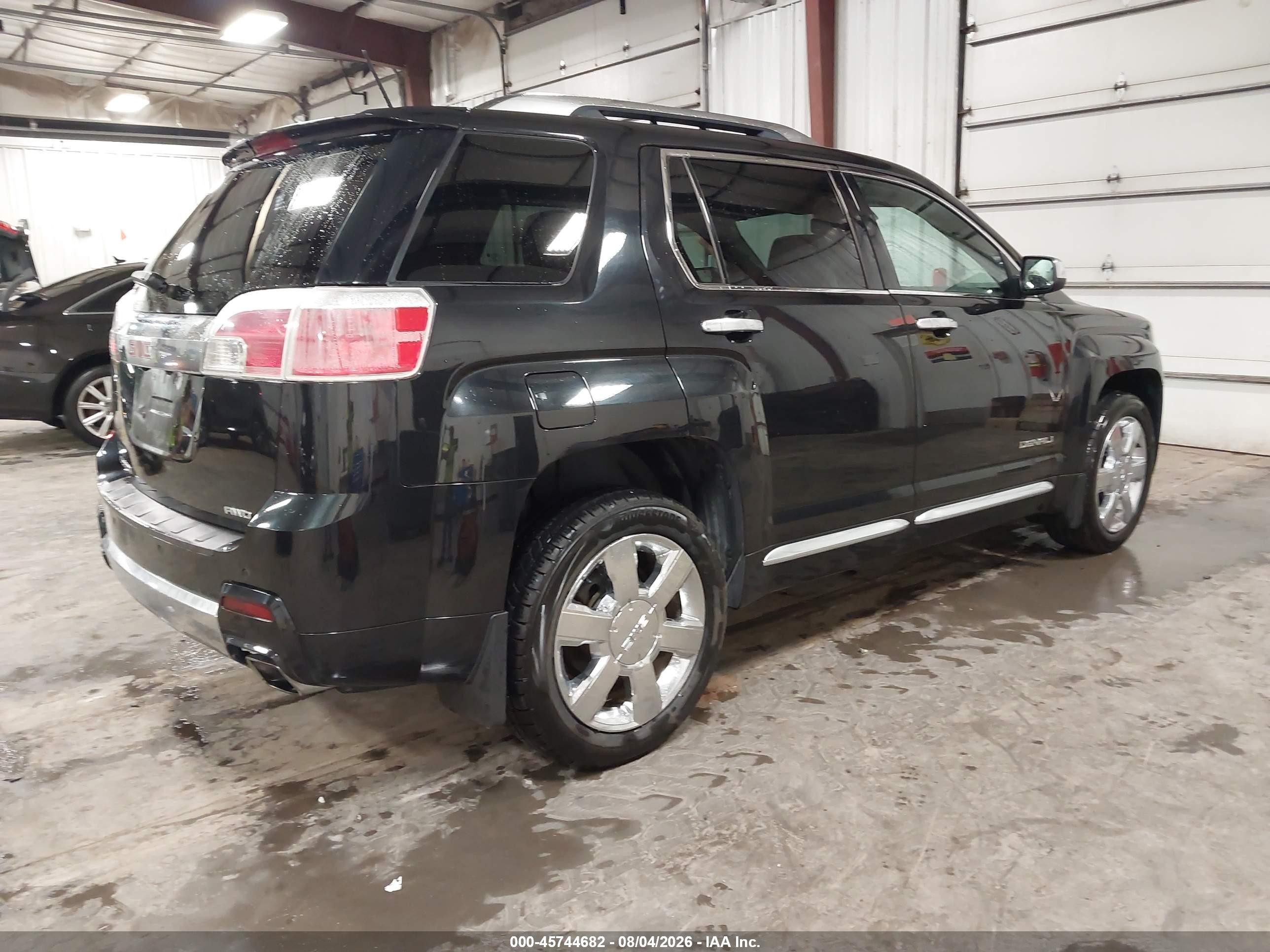 2015 Gmc Terrain Denali Black vin: 2GKFLZE36F6362363