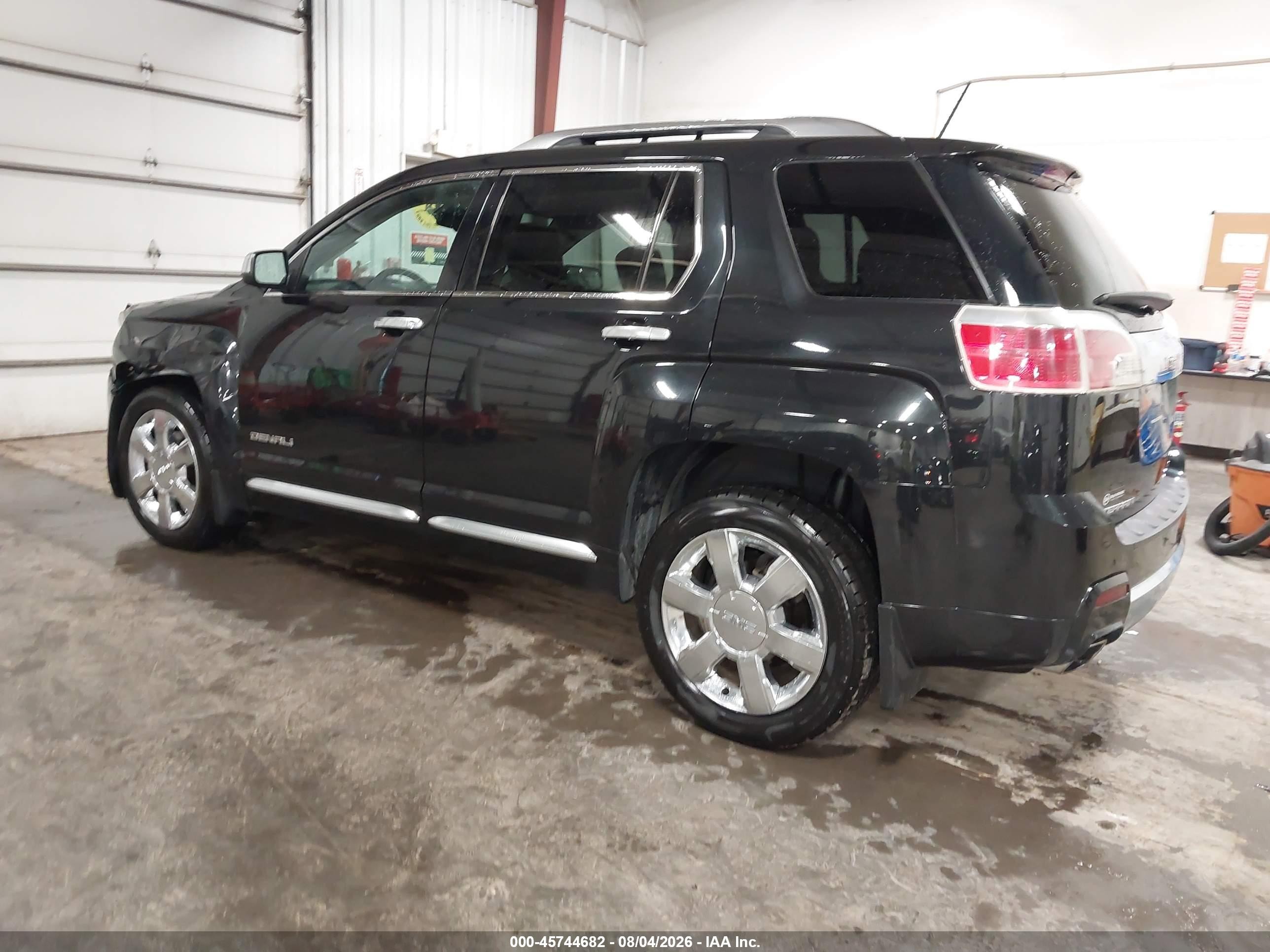 2015 Gmc Terrain Denali Black vin: 2GKFLZE36F6362363