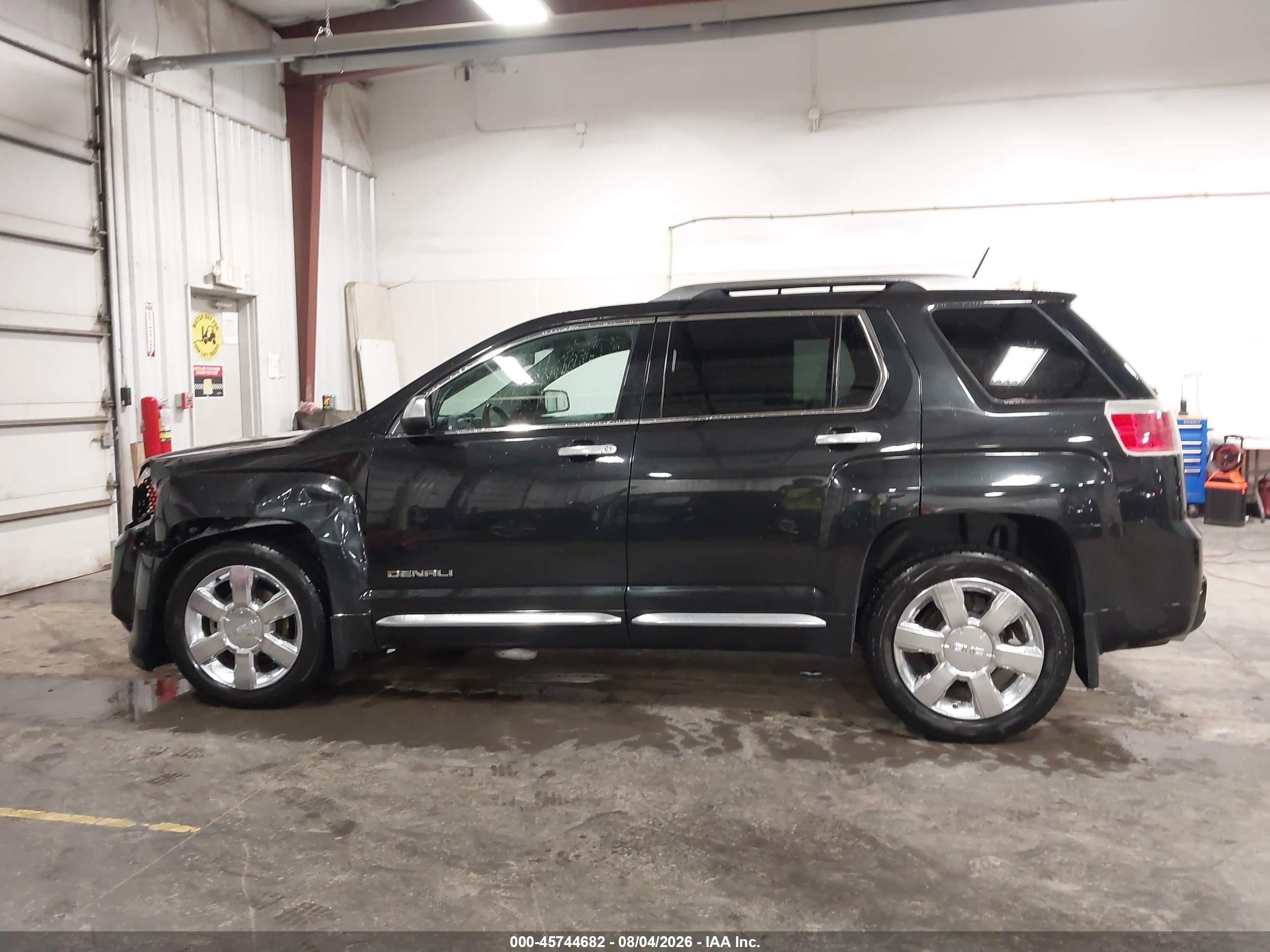 2015 Gmc Terrain Denali Black vin: 2GKFLZE36F6362363