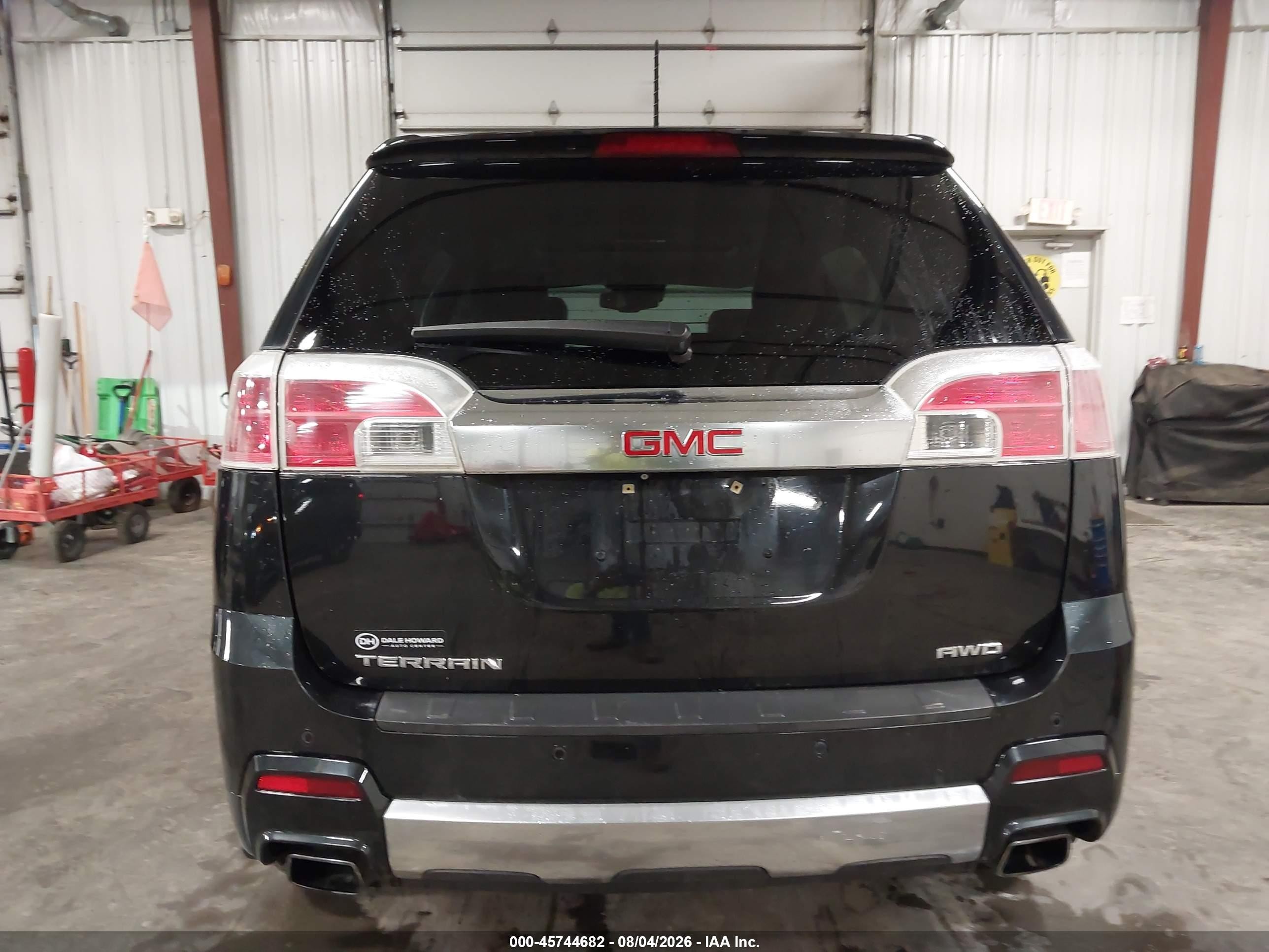 2015 Gmc Terrain Denali Black vin: 2GKFLZE36F6362363