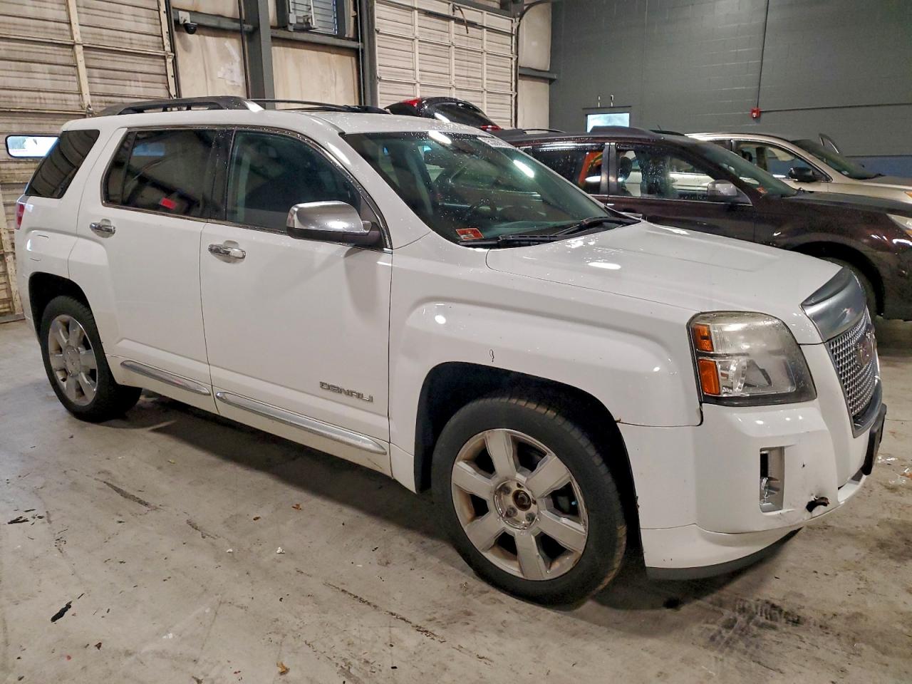 2013 Gmc Terrain White vin: 2GKFLZE37D6223579