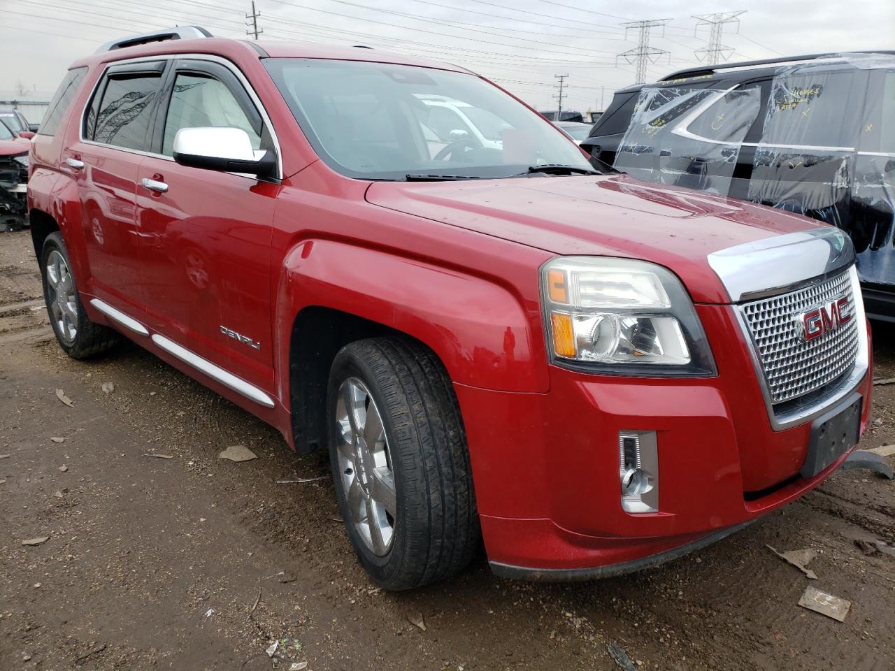 2013 Gmc Terrain Denali Бордовый vin: 2GKFLZE37D6276007