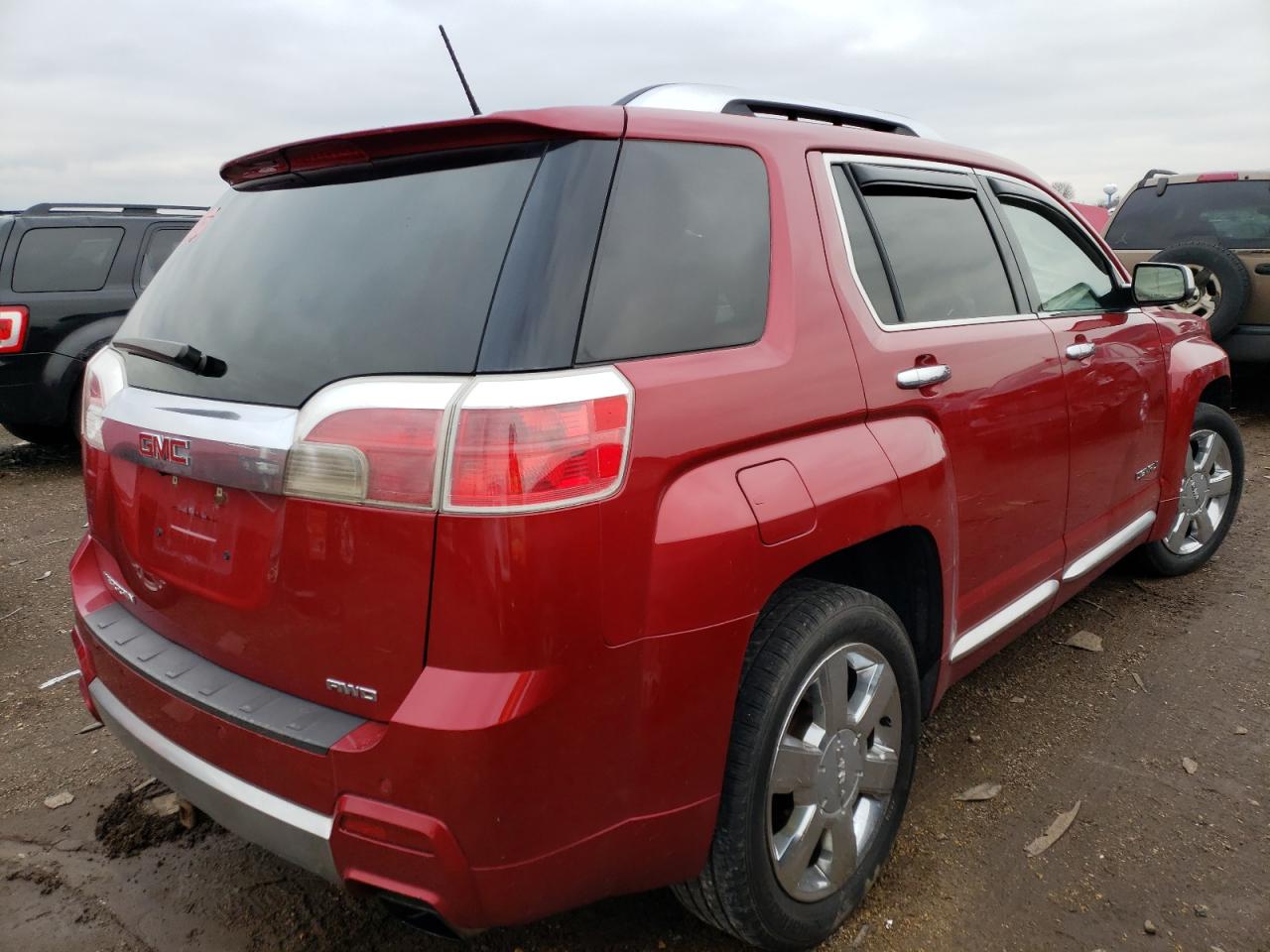2013 Gmc Terrain Denali Бордовый vin: 2GKFLZE37D6276007