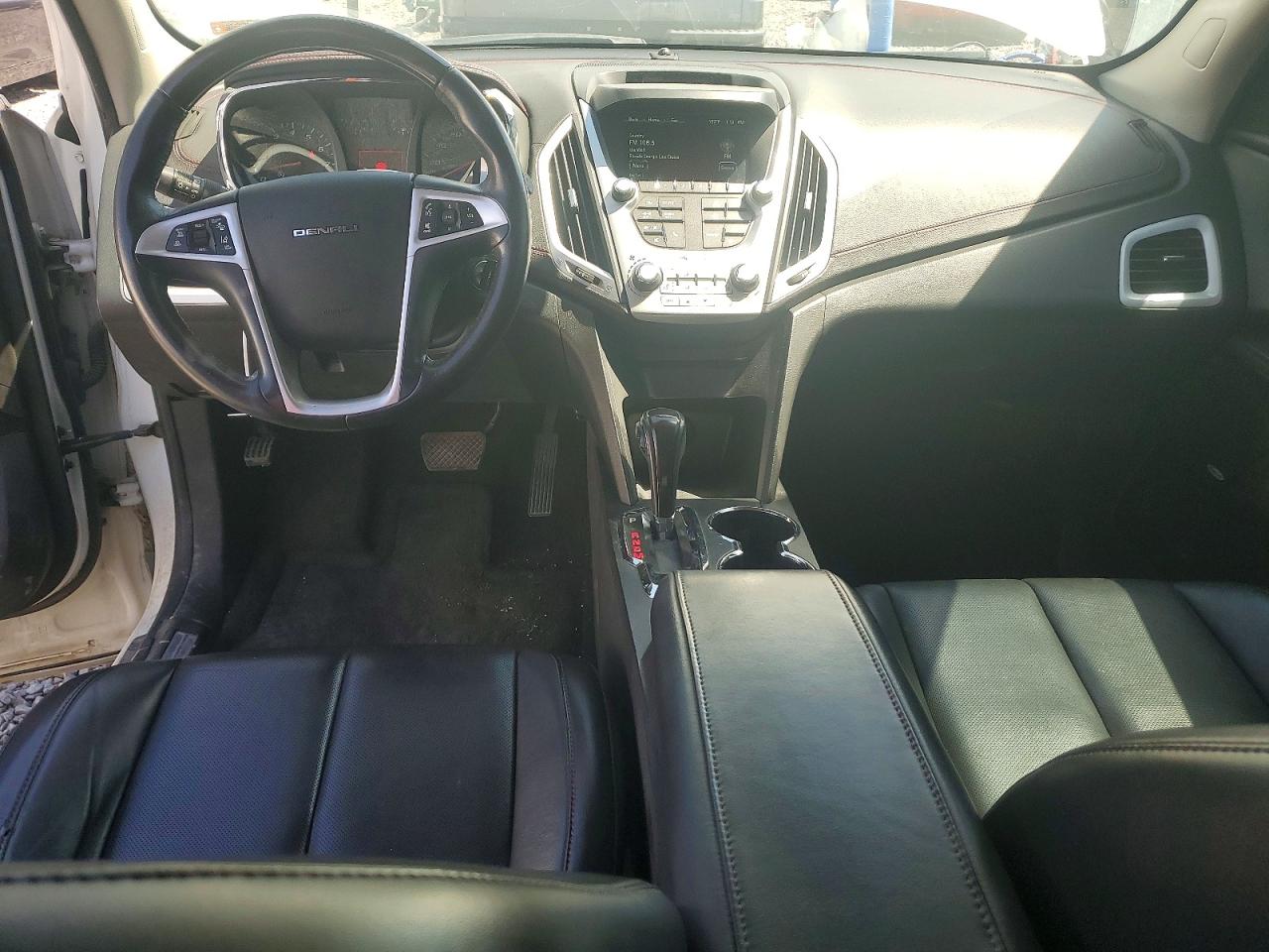 2013 Gmc Terrain Denali White vin: 2GKFLZE37D6375636