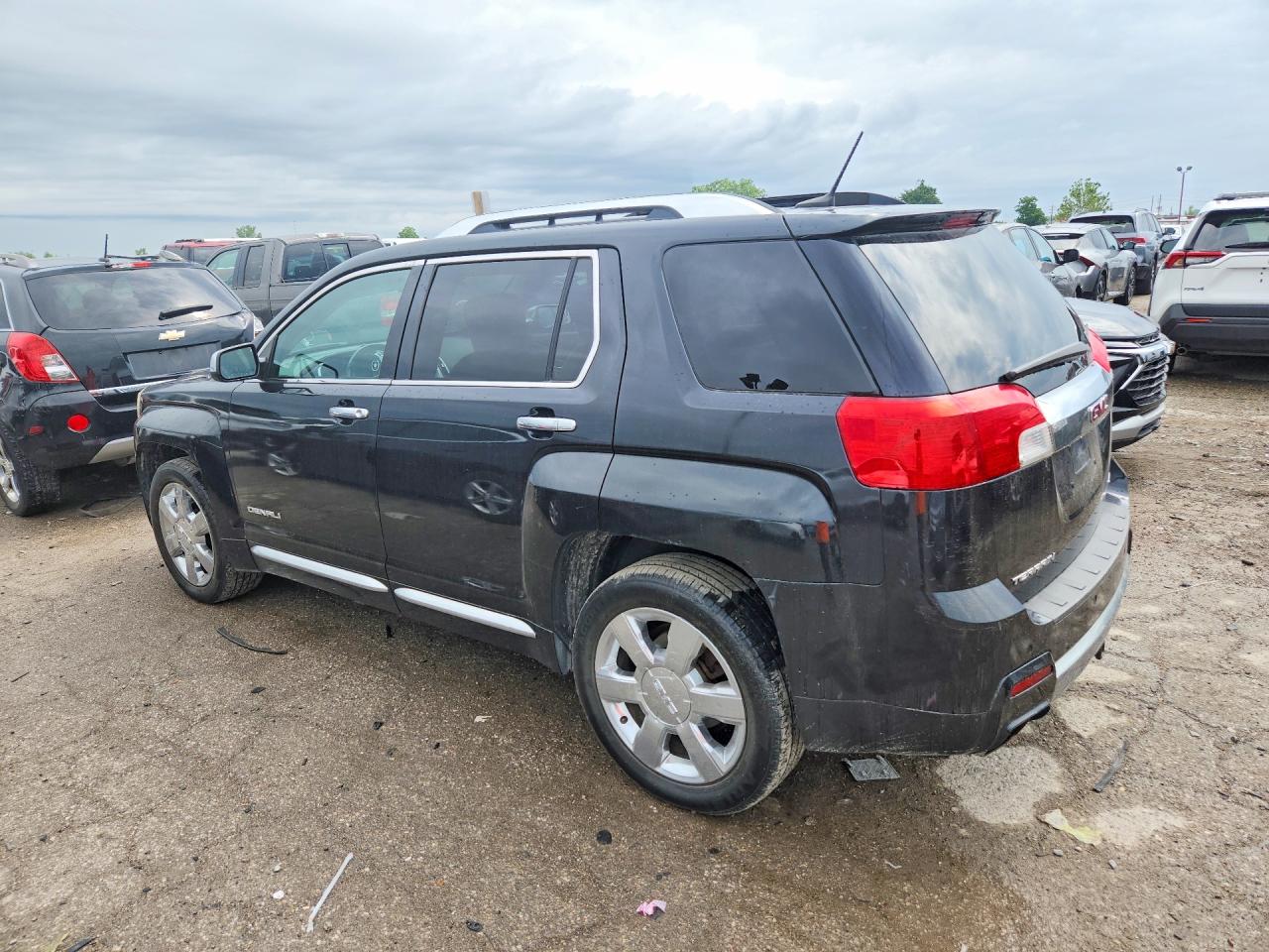2013 Gmc Terrain Denali Черный vin: 2GKFLZE37D6397488