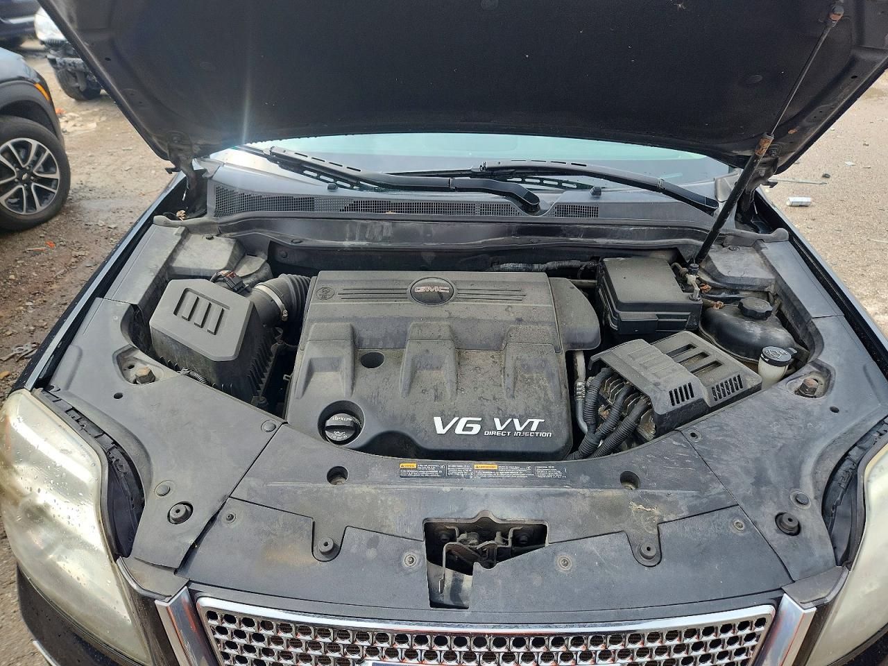 2013 Gmc Terrain Denali Черный vin: 2GKFLZE37D6397488