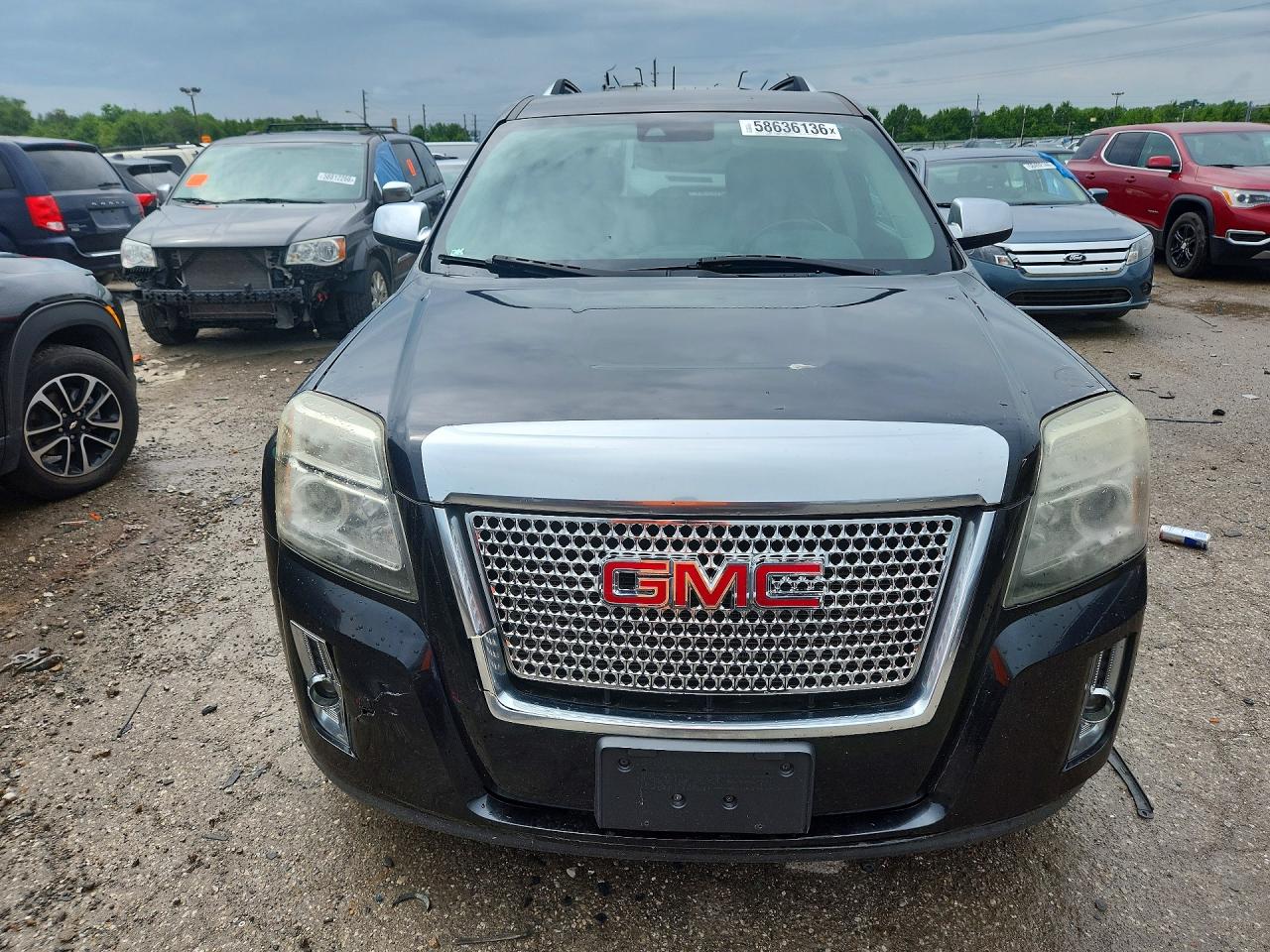 2013 Gmc Terrain Denali Черный vin: 2GKFLZE37D6397488
