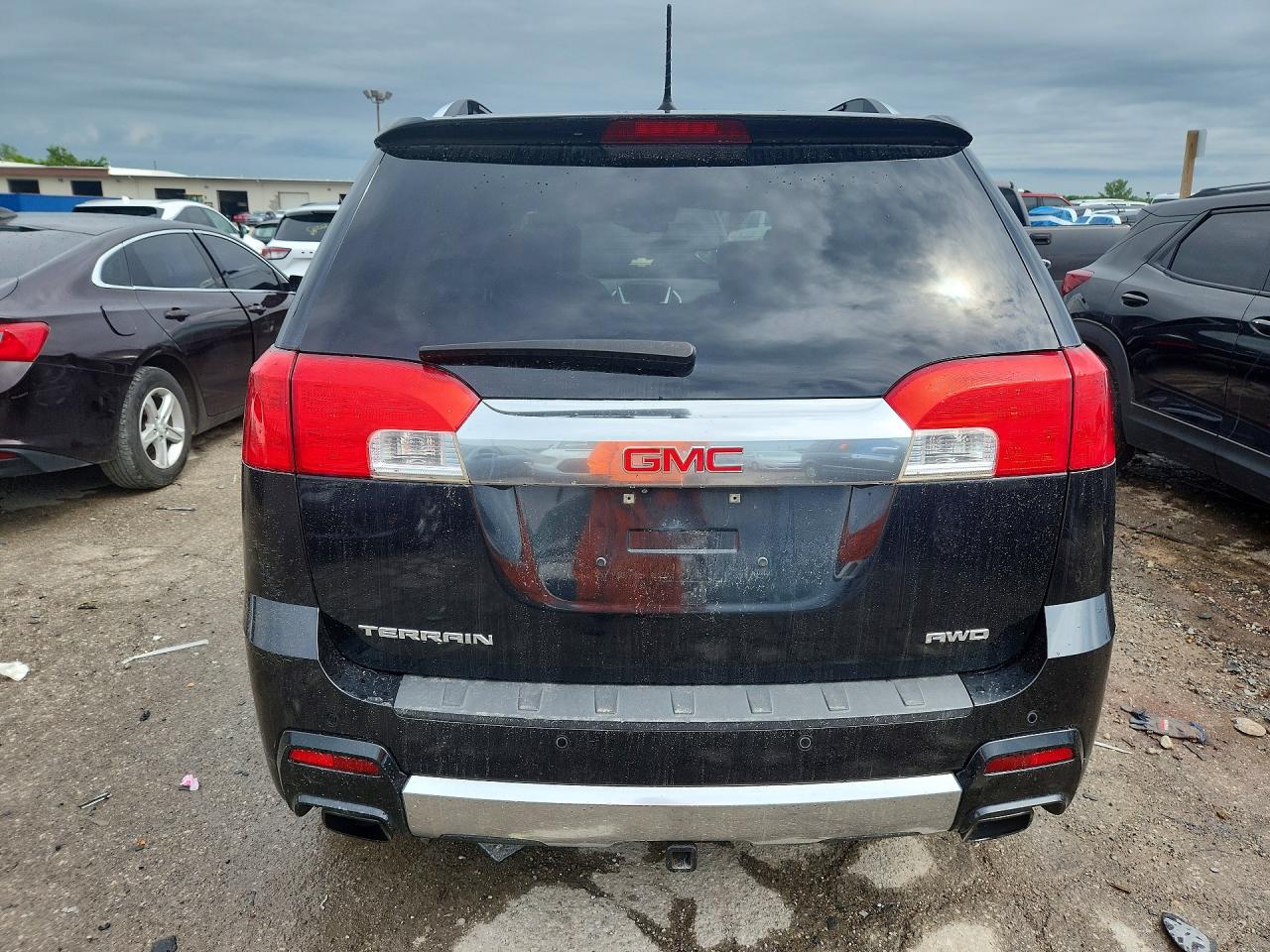 2013 Gmc Terrain Denali Черный vin: 2GKFLZE37D6397488