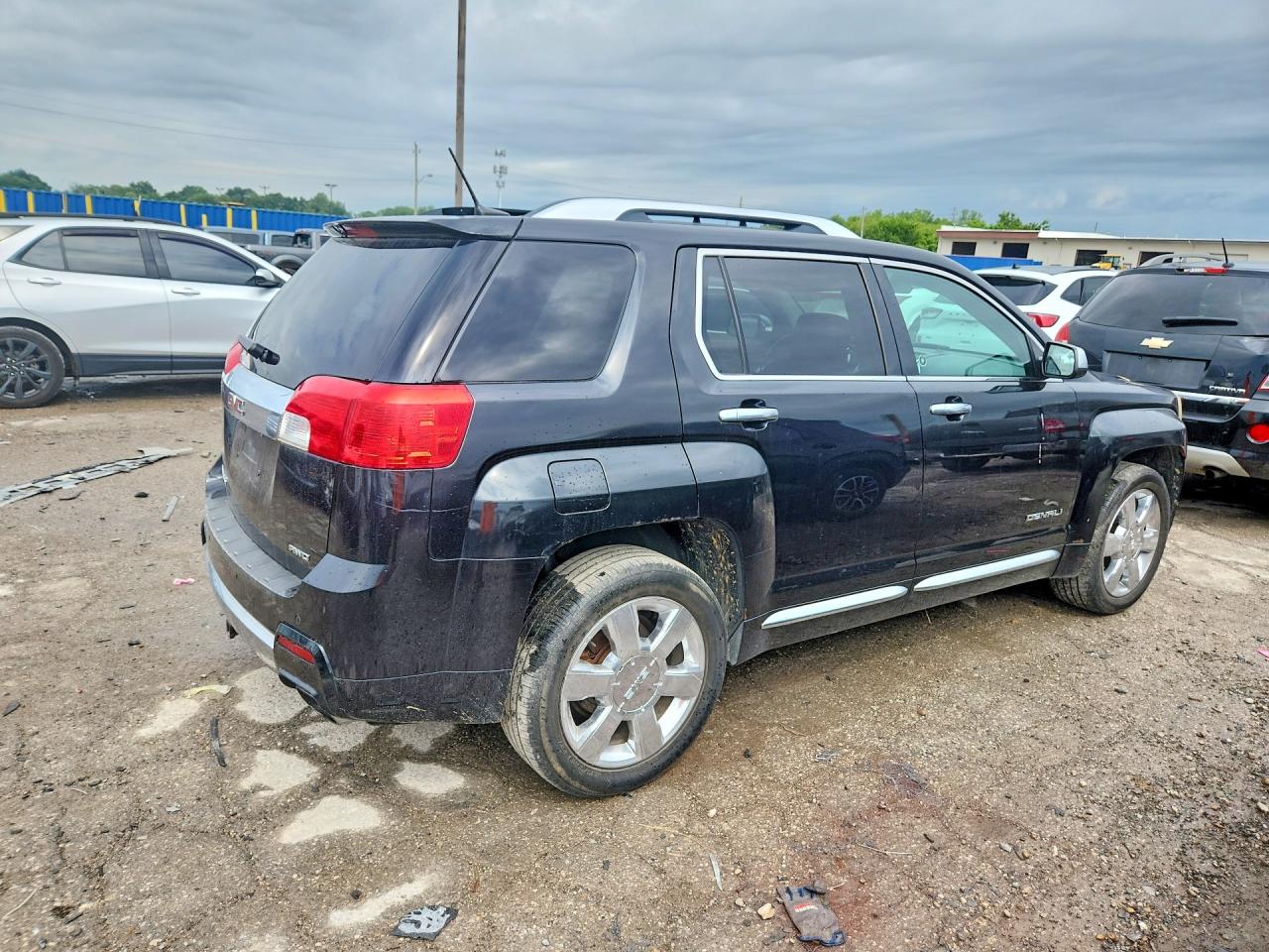 2013 Gmc Terrain Denali Черный vin: 2GKFLZE37D6397488