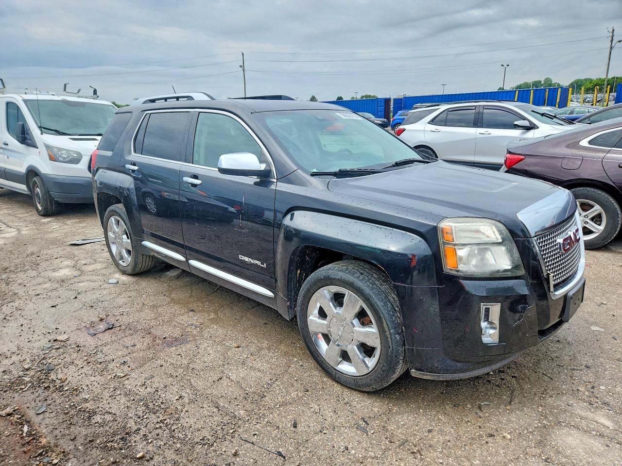 2013 Gmc Terrain Denali Черный vin: 2GKFLZE37D6397488