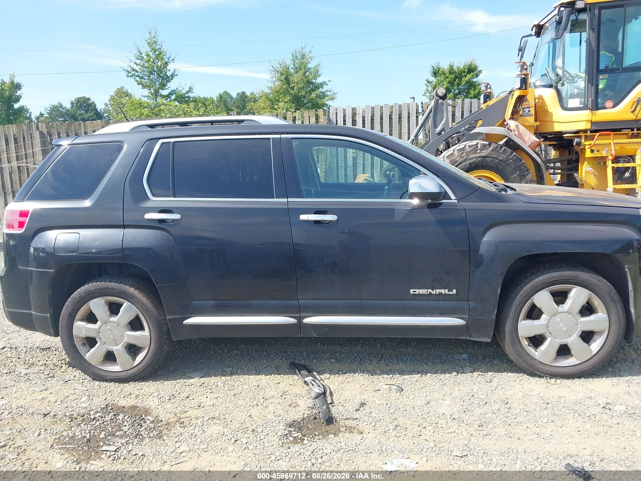 2014 Gmc Terrain Denali Black vin: 2GKFLZE37E6339575