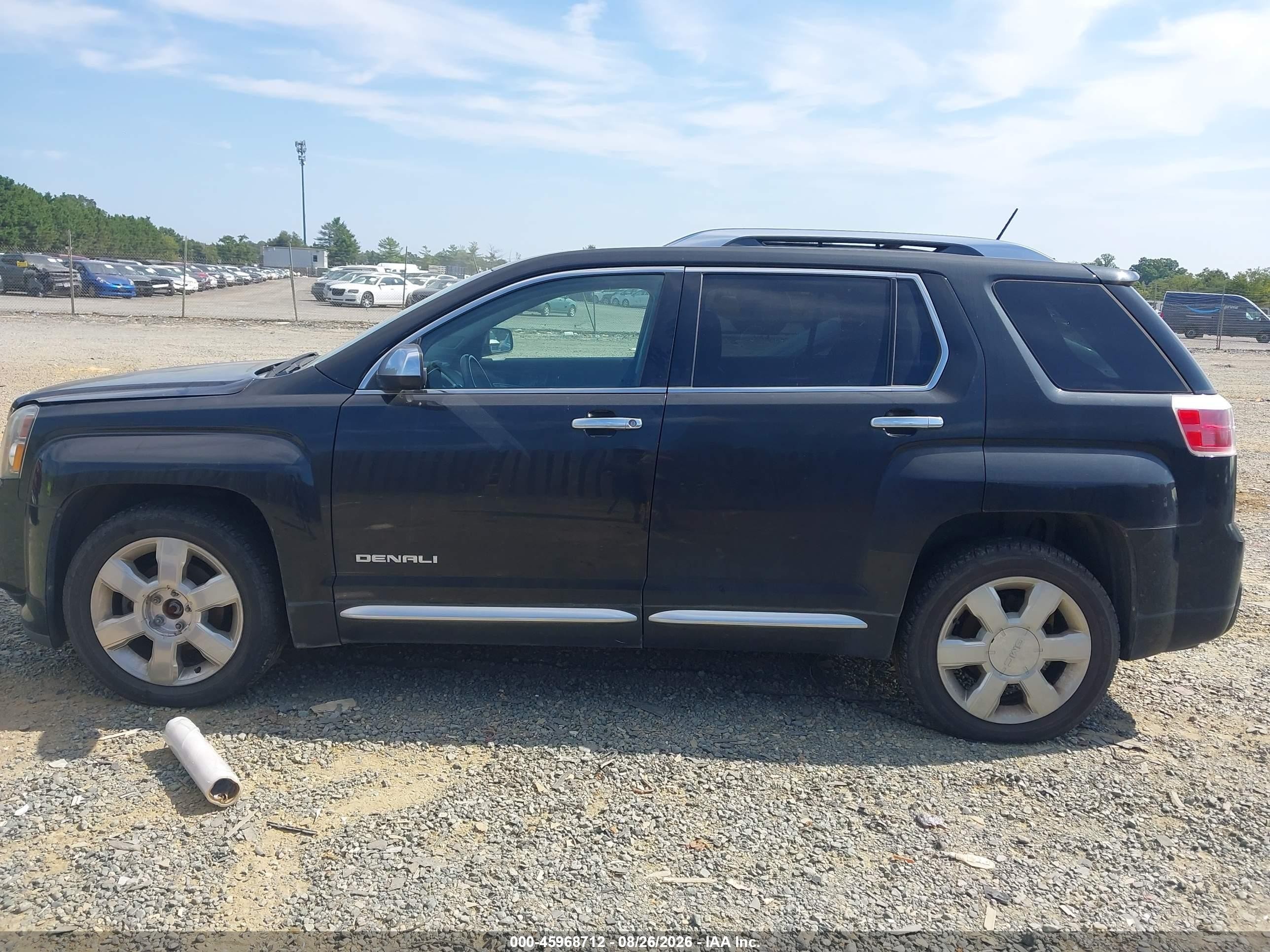2014 Gmc Terrain Denali Black vin: 2GKFLZE37E6339575
