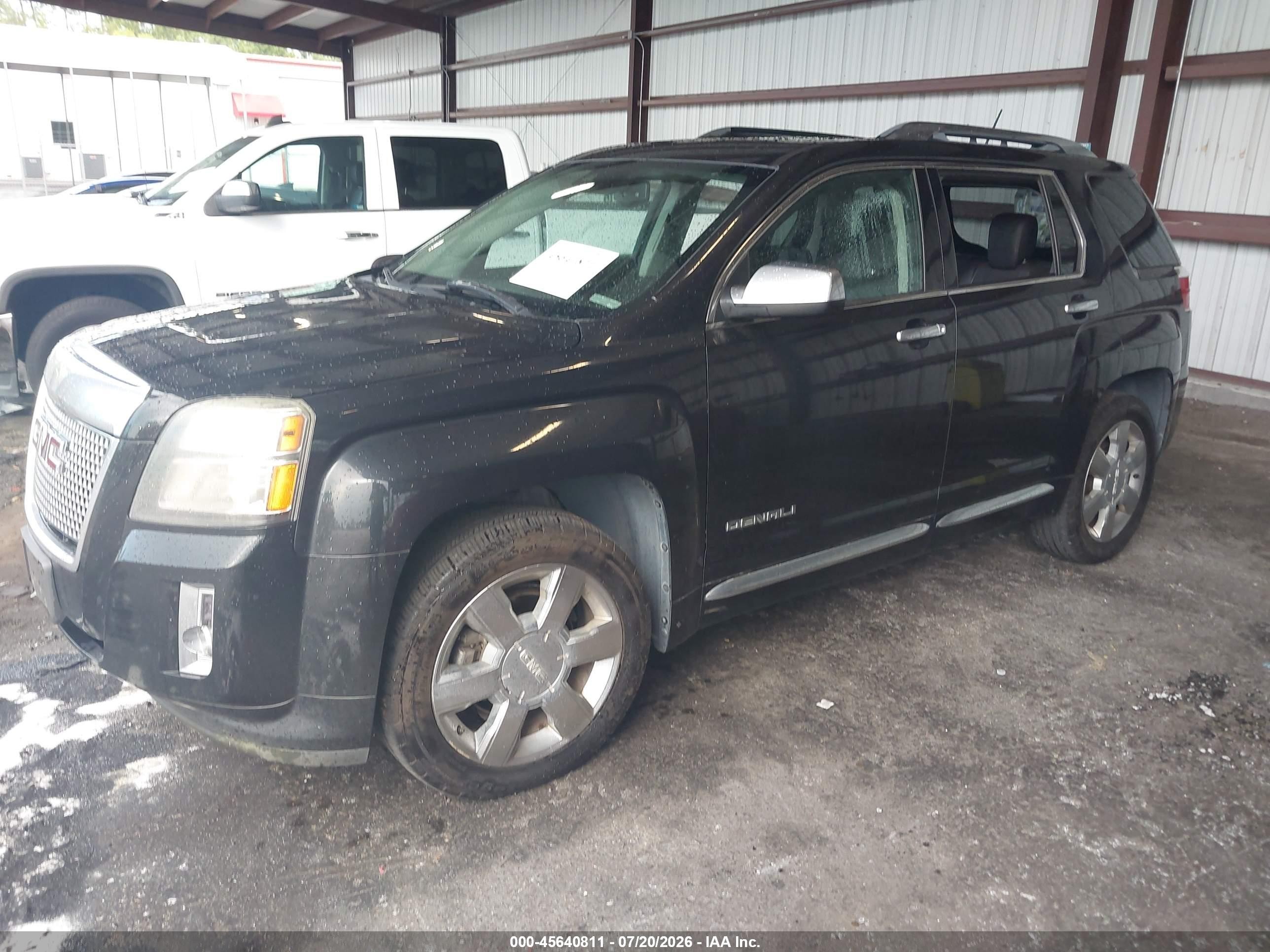 2015 Gmc Terrain Denali Black vin: 2GKFLZE37F6135358