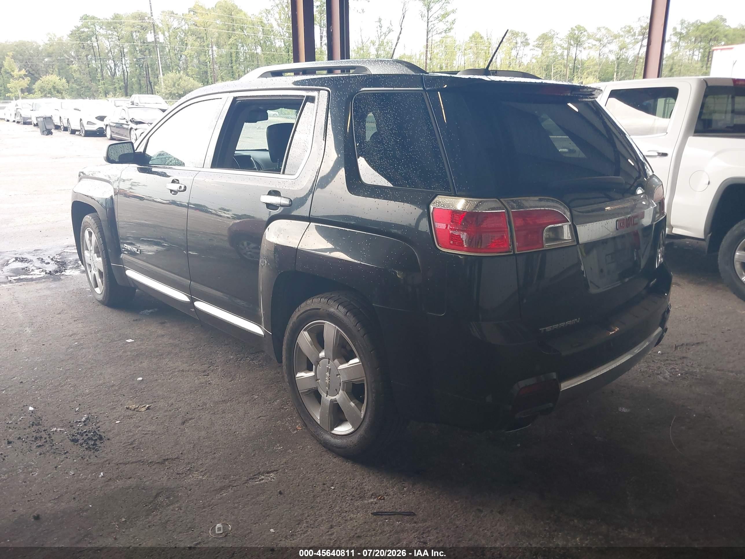 2015 Gmc Terrain Denali Black vin: 2GKFLZE37F6135358