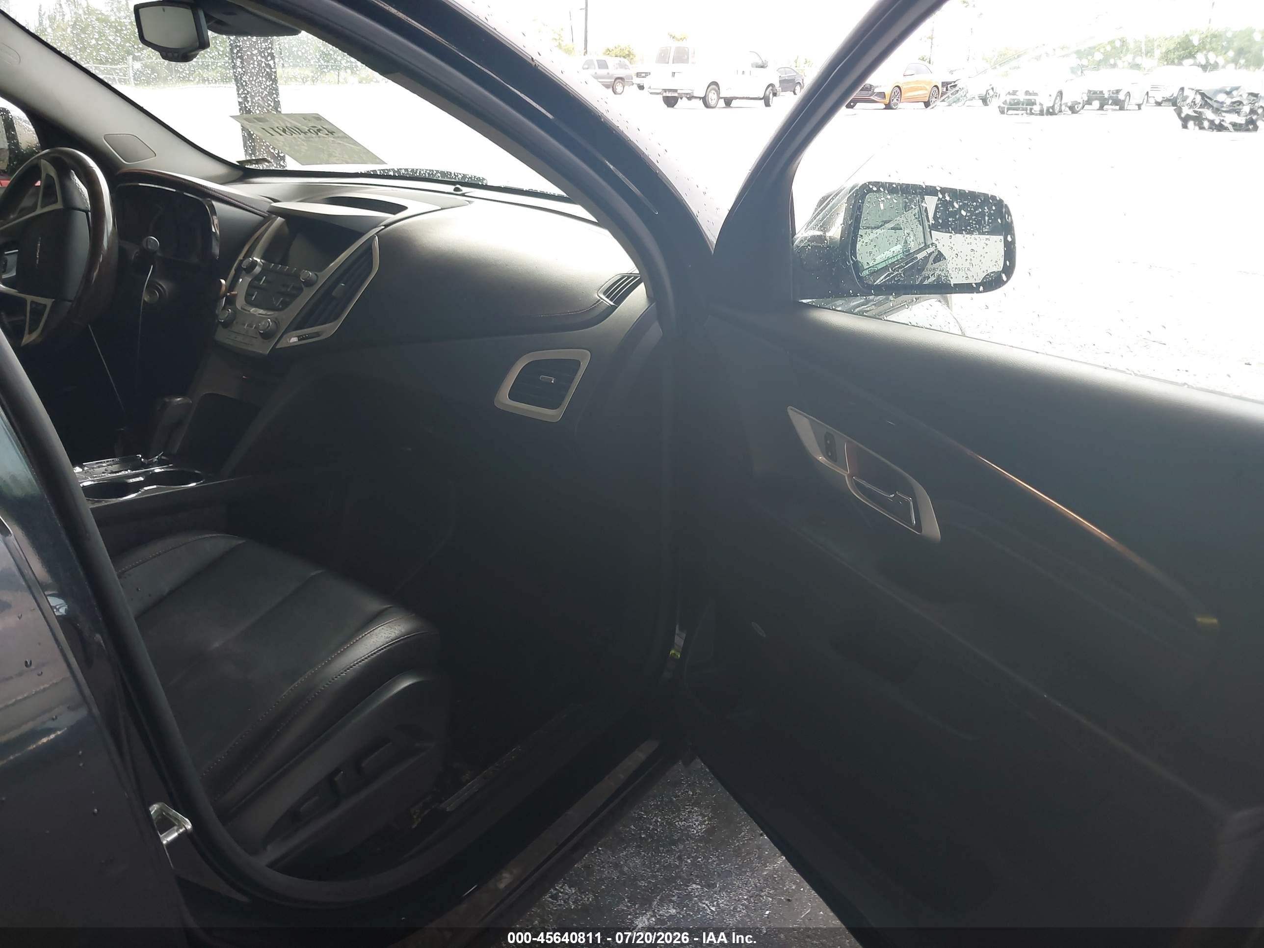2015 Gmc Terrain Denali Black vin: 2GKFLZE37F6135358