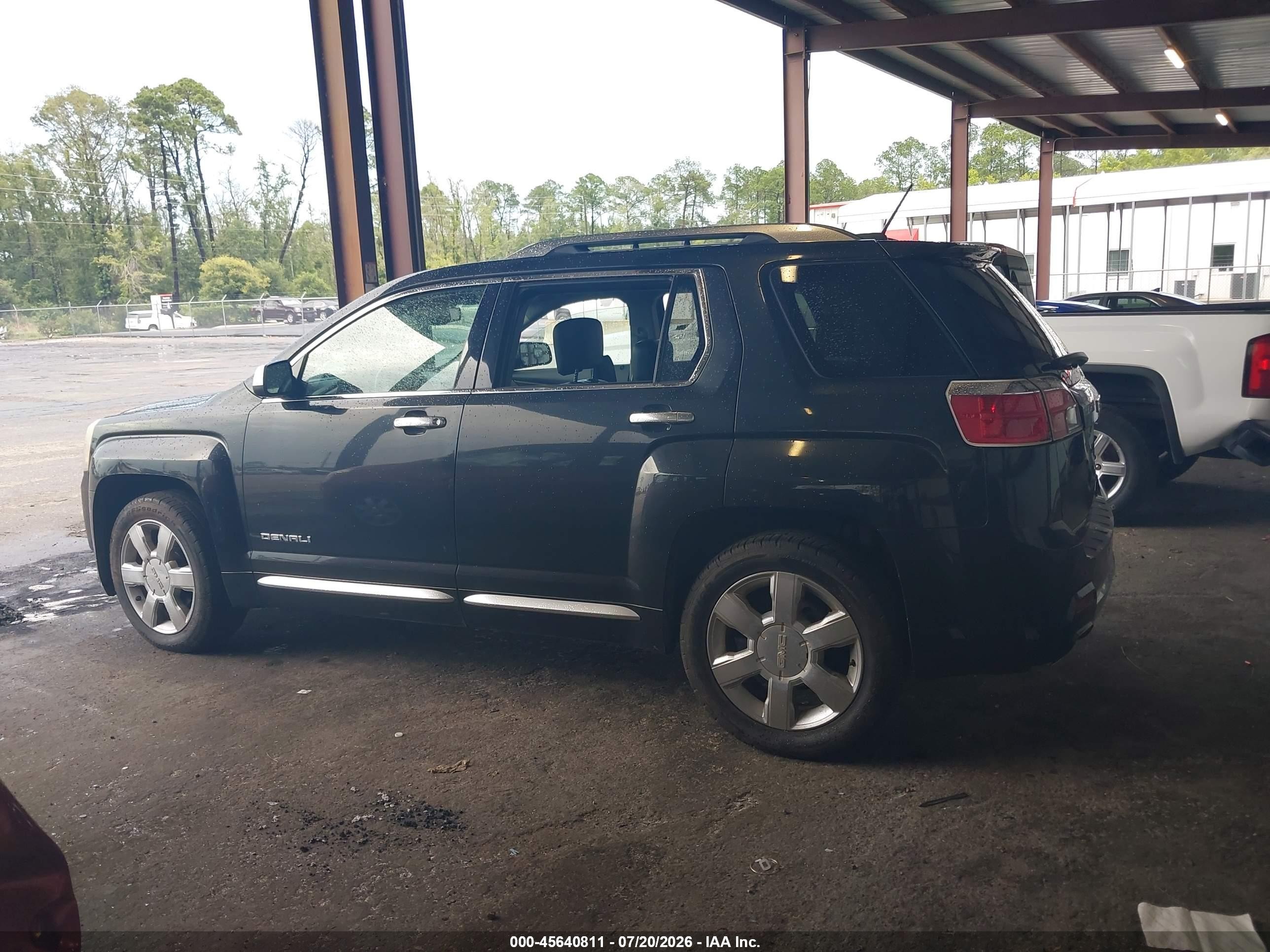 2015 Gmc Terrain Denali Black vin: 2GKFLZE37F6135358