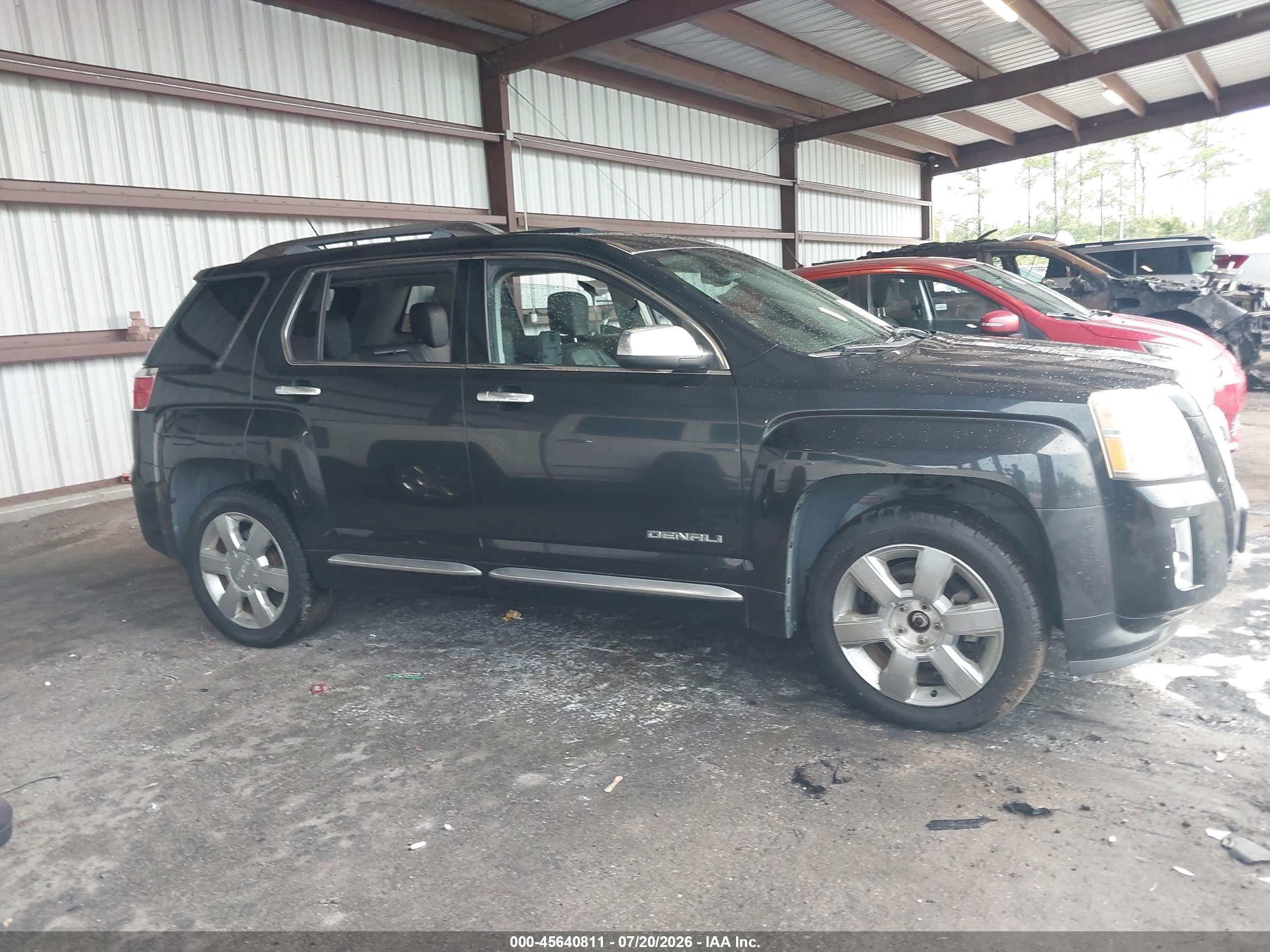 2015 Gmc Terrain Denali Black vin: 2GKFLZE37F6135358
