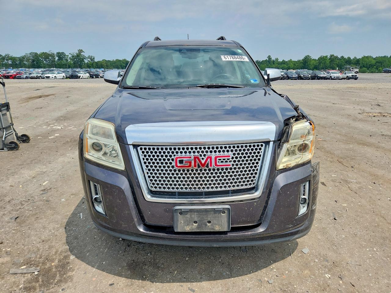 2013 Gmc Terrain Denali Gray vin: 2GKFLZE38D6157429
