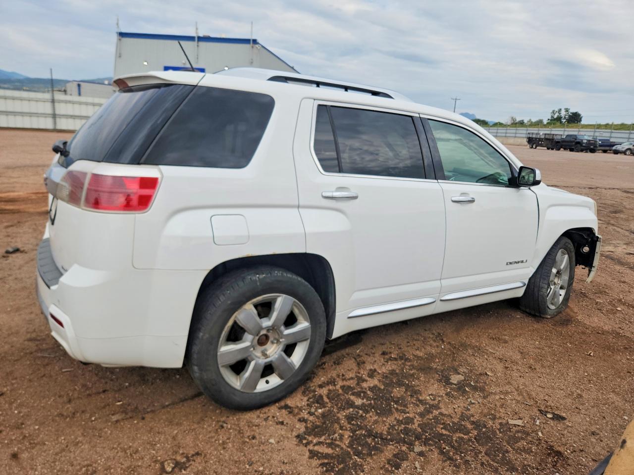 2013 Gmc Terrain Denali White vin: 2GKFLZE38D6166924
