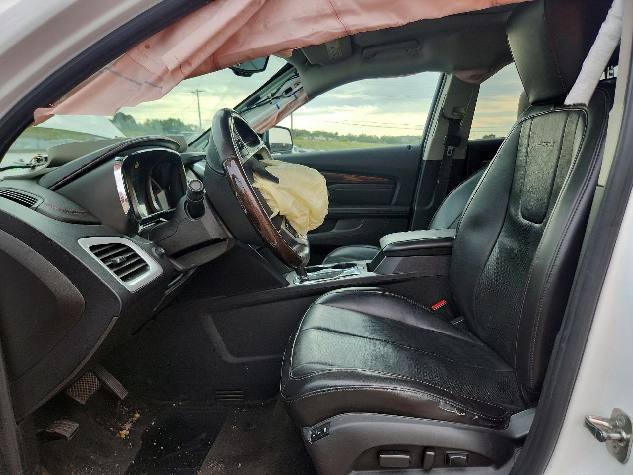 2013 Gmc Terrain Denali White vin: 2GKFLZE38D6166924