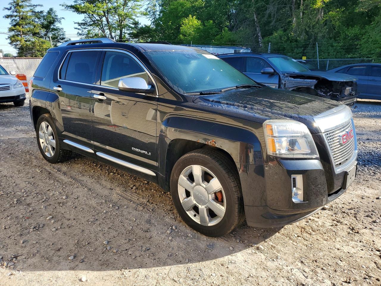 2013 Gmc Terrain Denali Black vin: 2GKFLZE38D6233649