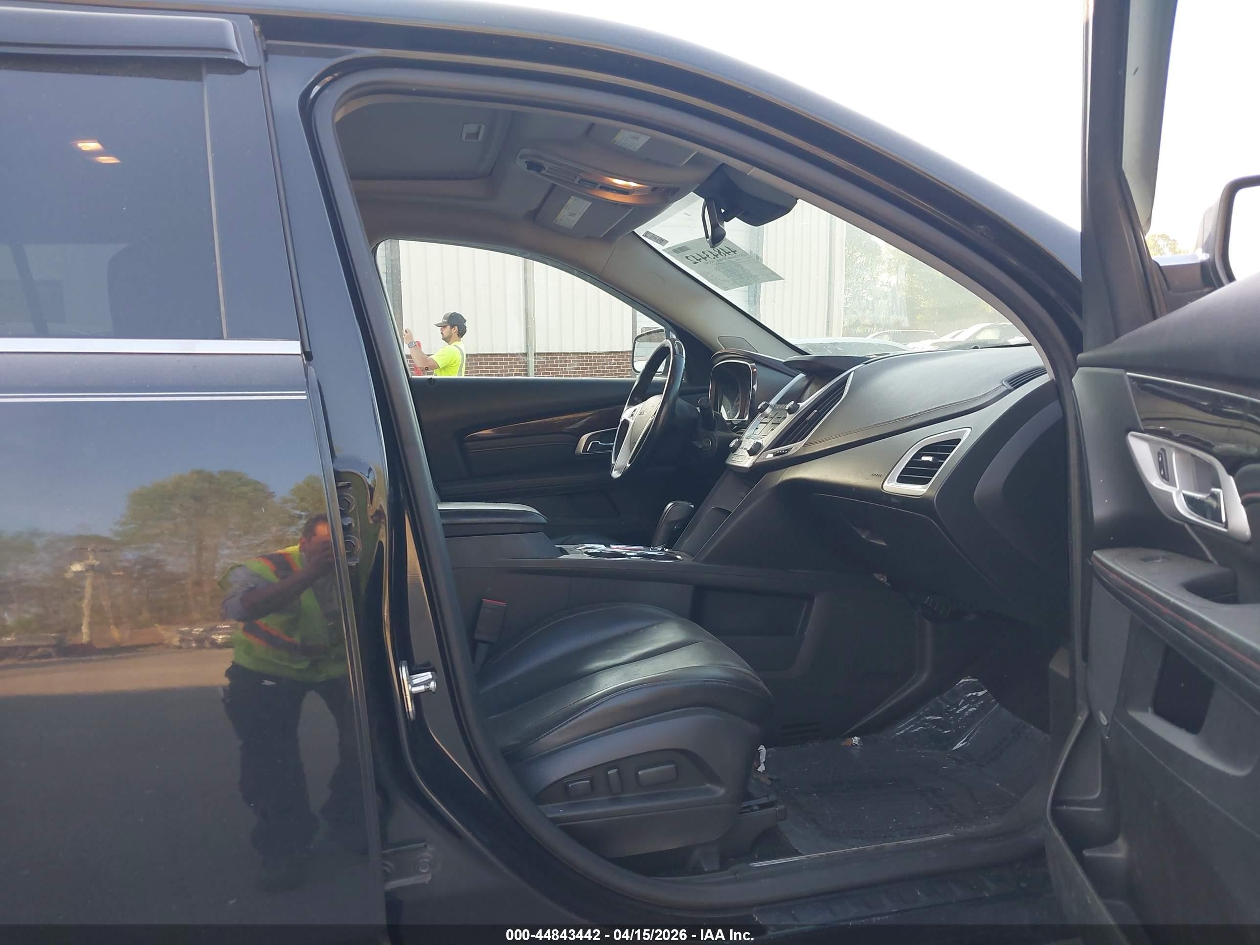 2013 Gmc Terrain Denali Черный vin: 2GKFLZE38D6347375