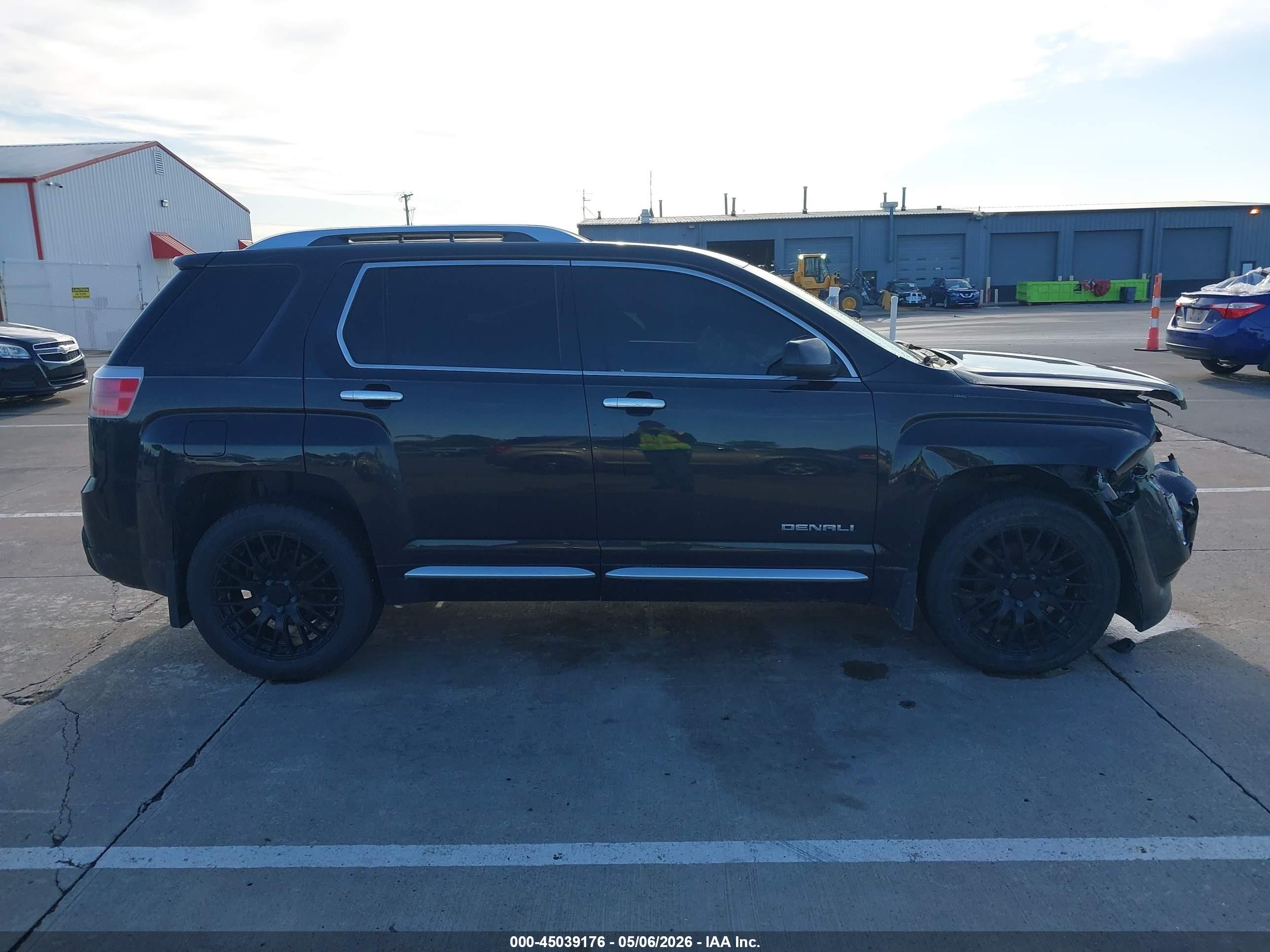 2015 Gmc Terrain Denali Black vin: 2GKFLZE38F6207037