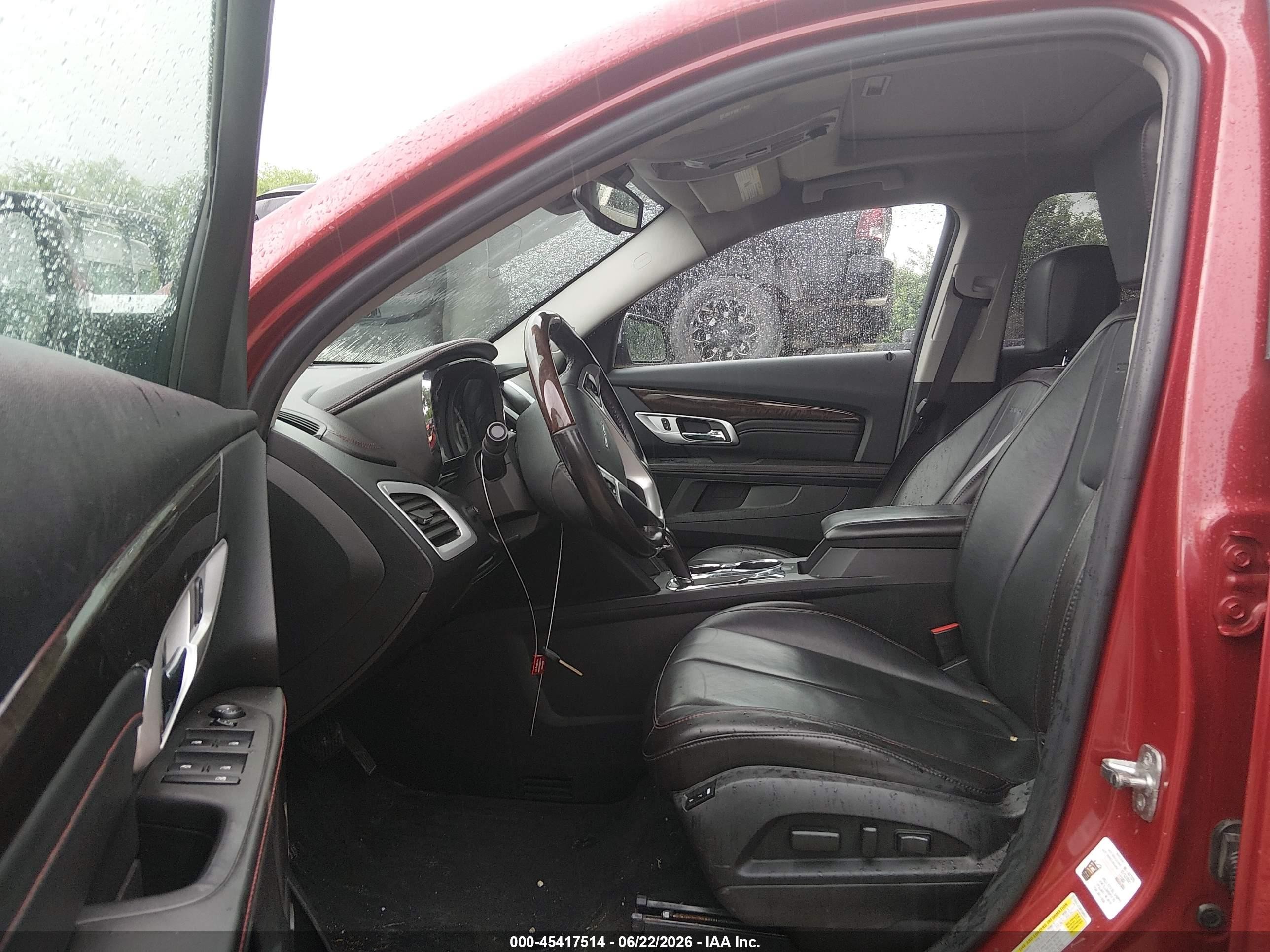 2015 Gmc Terrain Denali Red vin: 2GKFLZE38F6300527