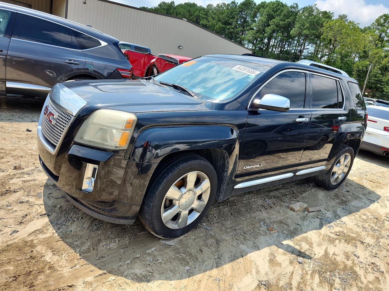 2013 Gmc Terrain Denali Black vin: 2GKFLZE39D6285145