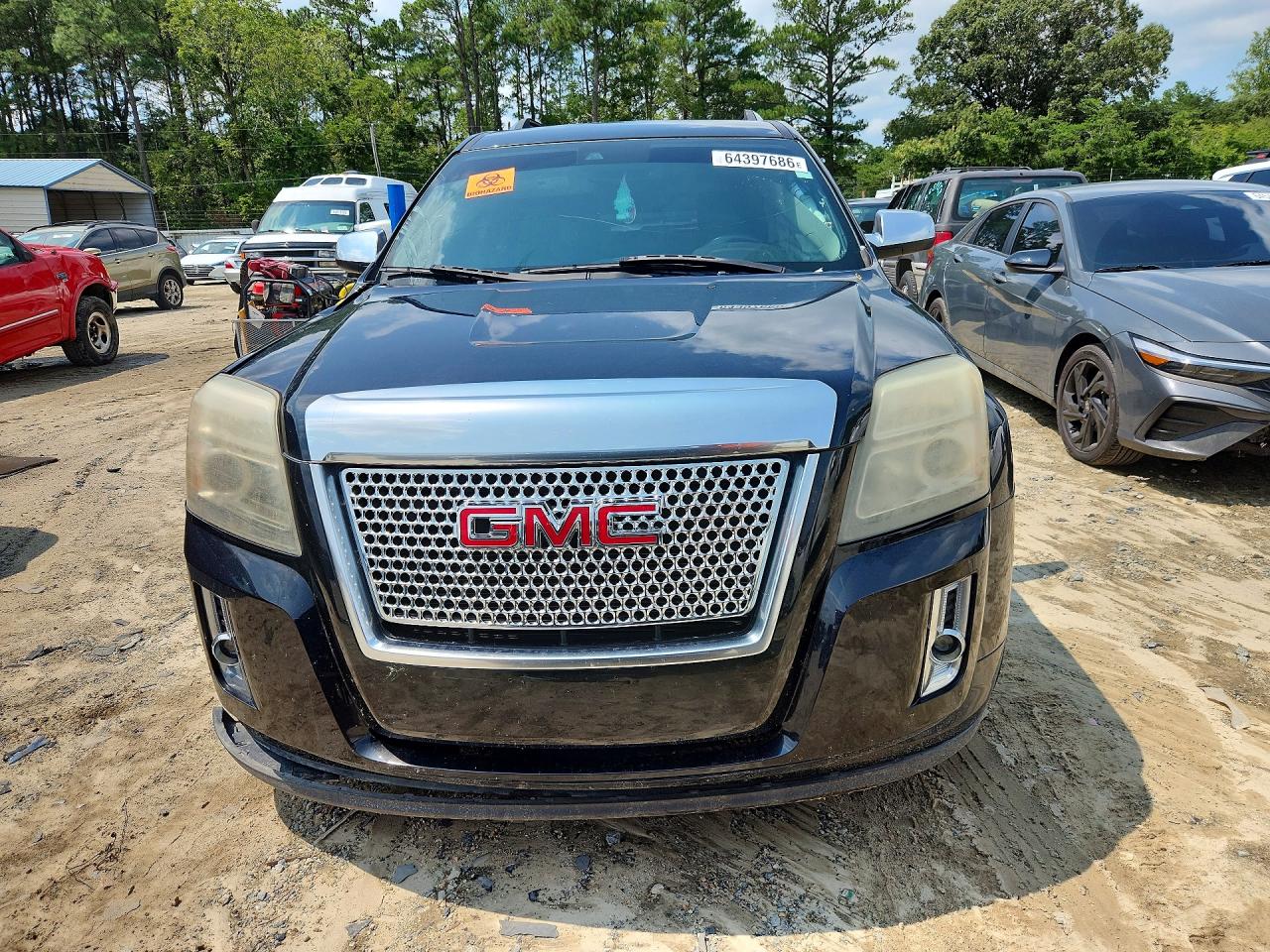 2013 Gmc Terrain Denali Черный vin: 2GKFLZE39D6285145