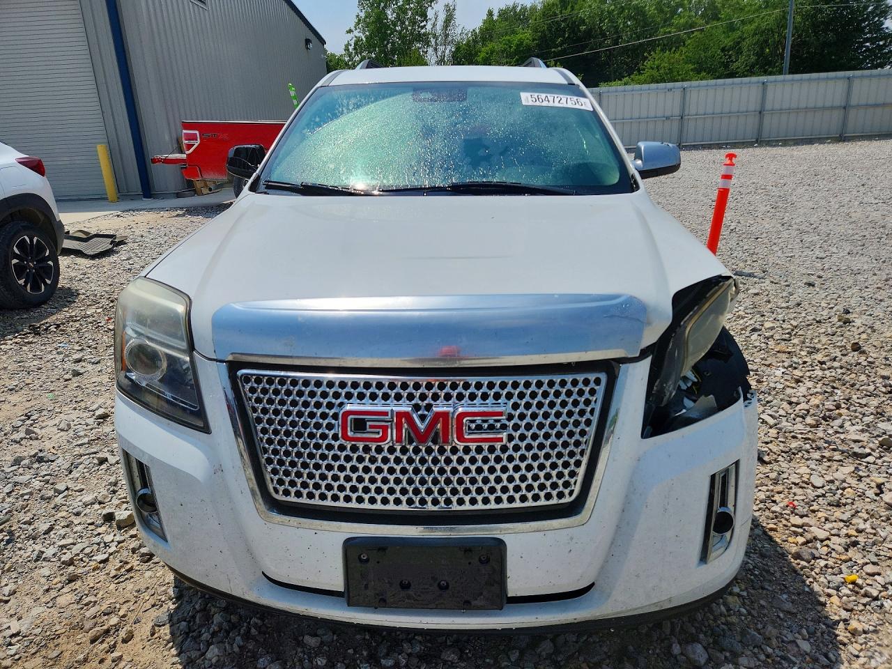 2014 Gmc Terrain Denali White vin: 2GKFLZE39E6155142