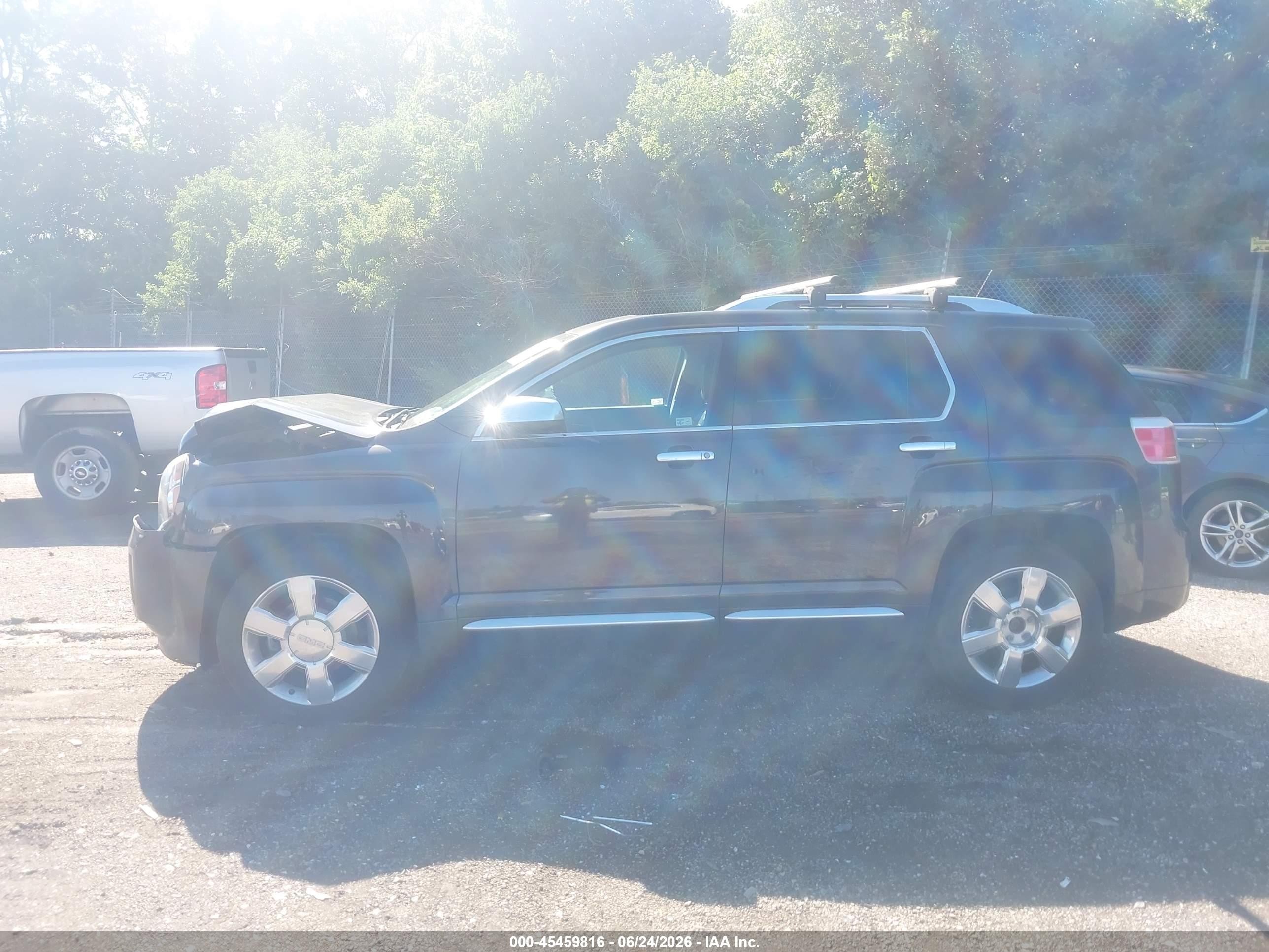 2014 Gmc Terrain Denali Gray vin: 2GKFLZE39E6326763