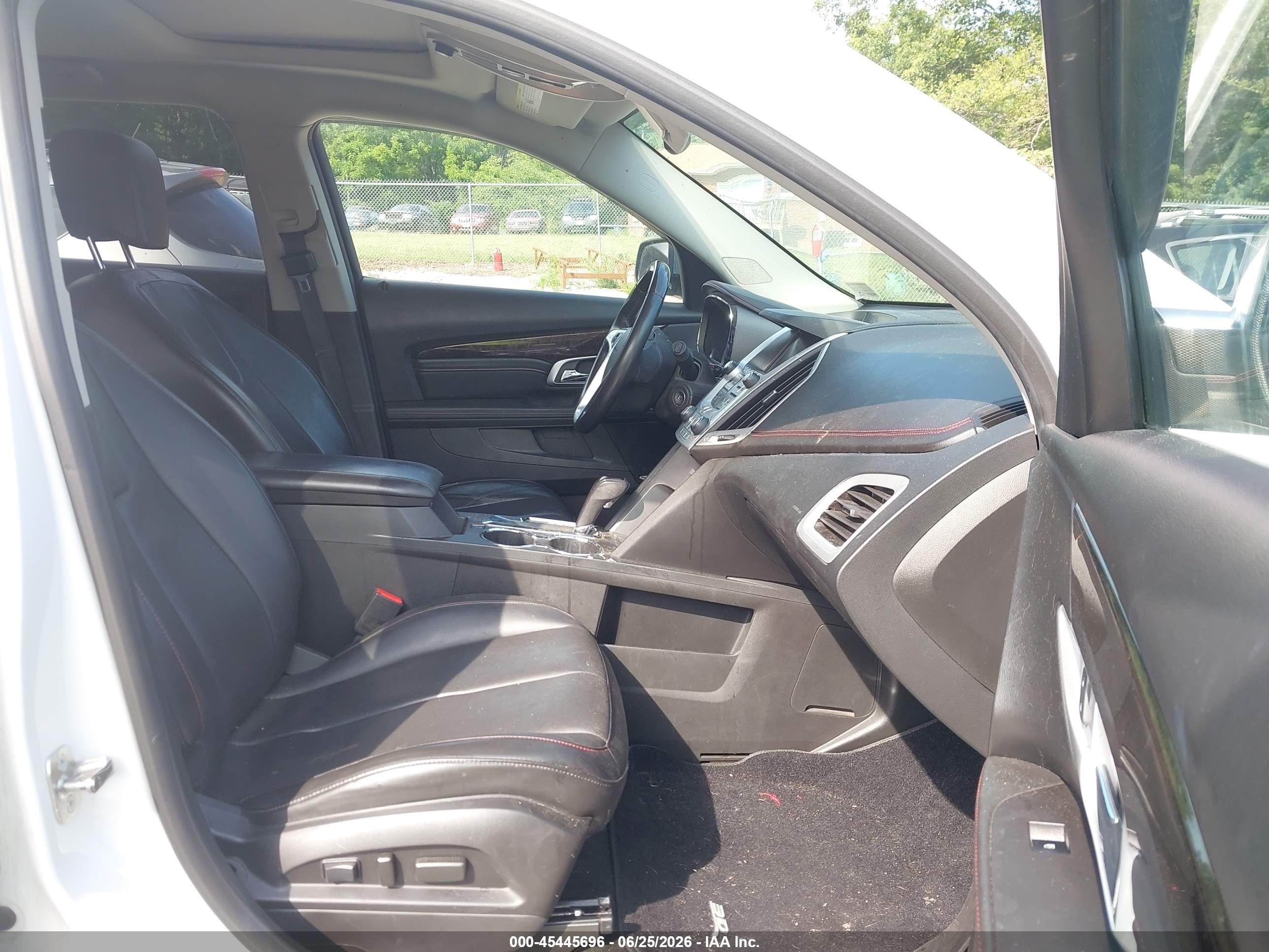 2013 Gmc Terrain Denali White vin: 2GKFLZE3XD6251098