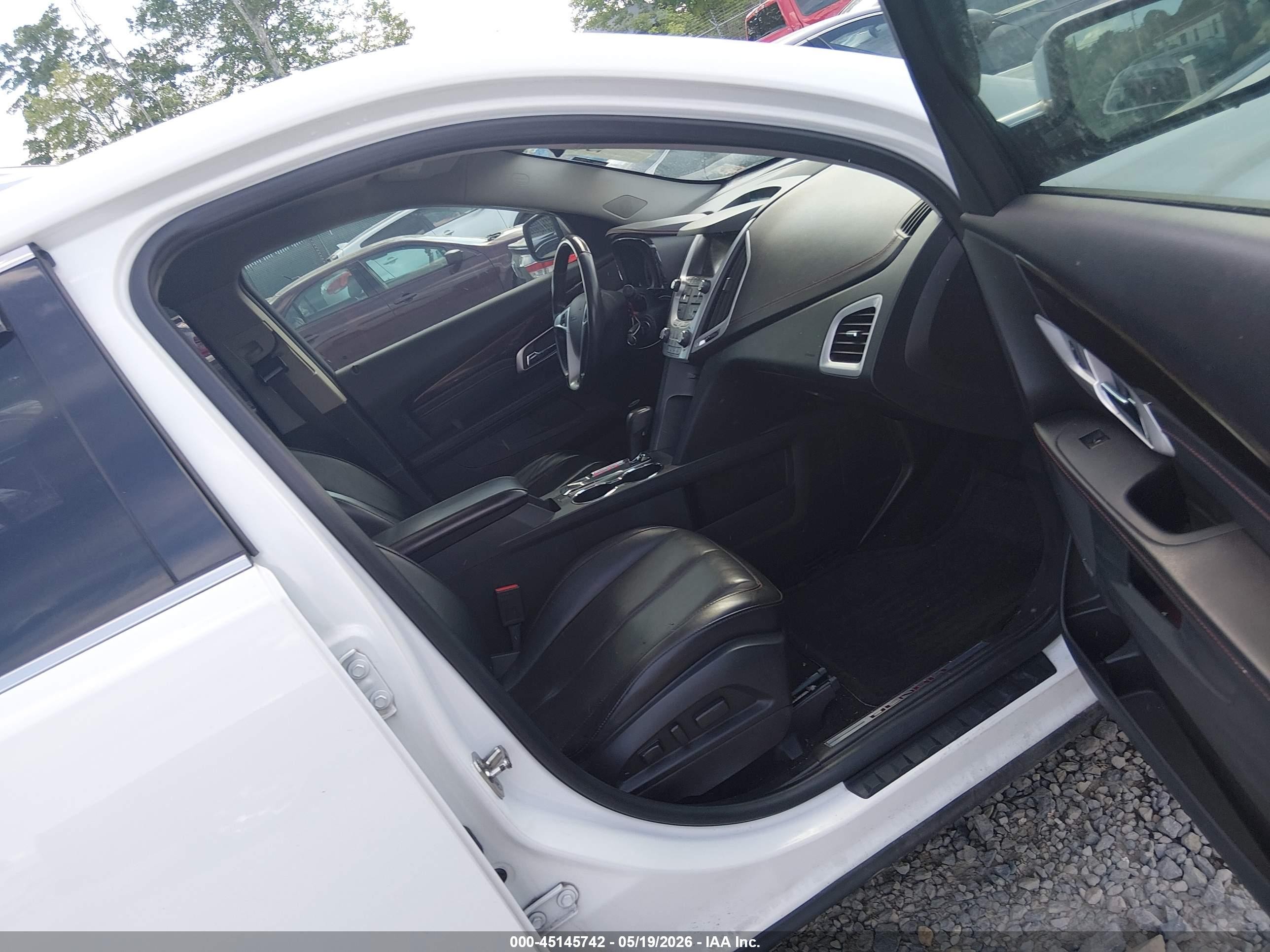 2014 Gmc Terrain Denali White vin: 2GKFLZE3XE6254276