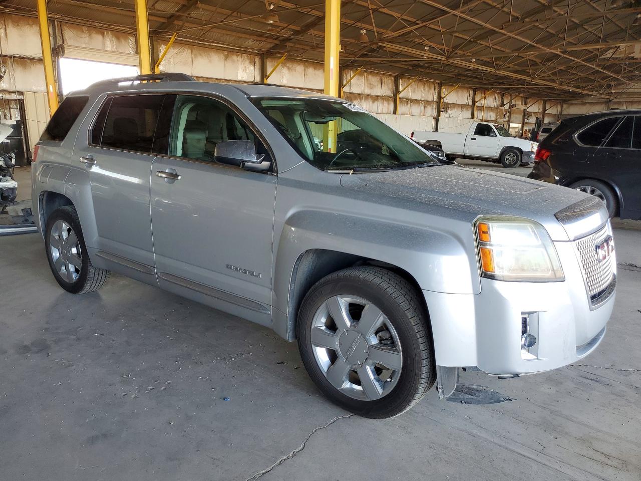2015 Gmc Terrain Denali Silver vin: 2GKFLZE3XF6159489