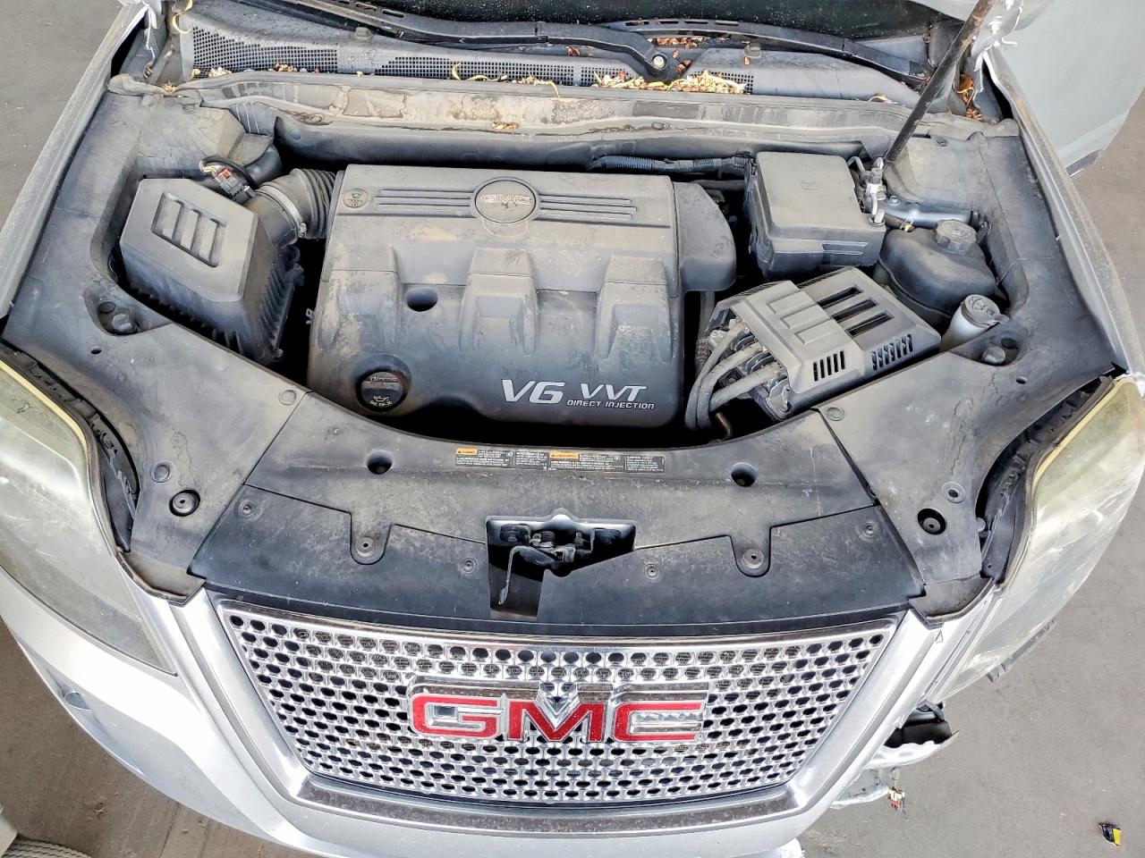 2015 Gmc Terrain Denali Silver vin: 2GKFLZE3XF6159489
