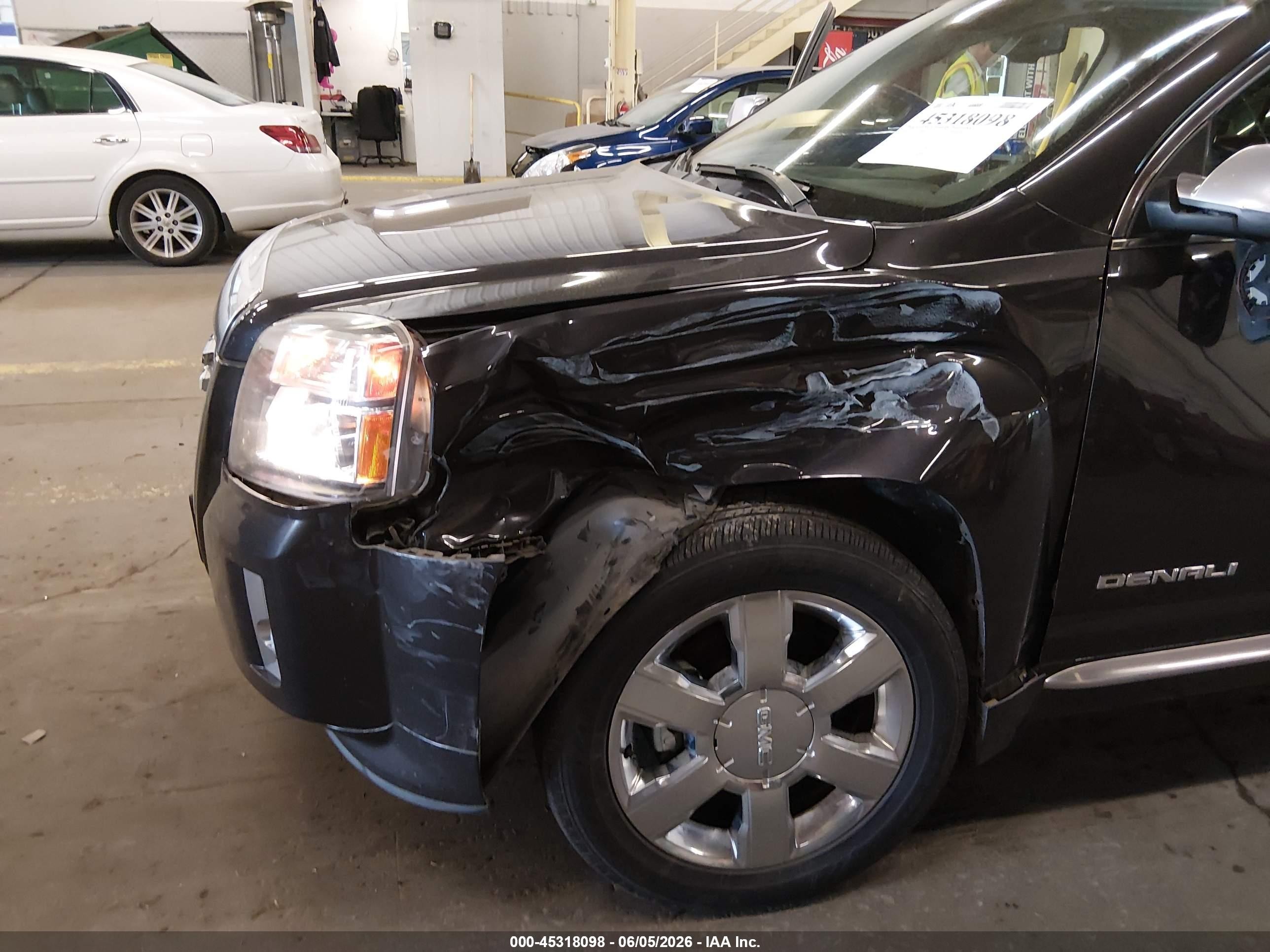 2015 Gmc Terrain Denali Black vin: 2GKFLZE3XF6212837
