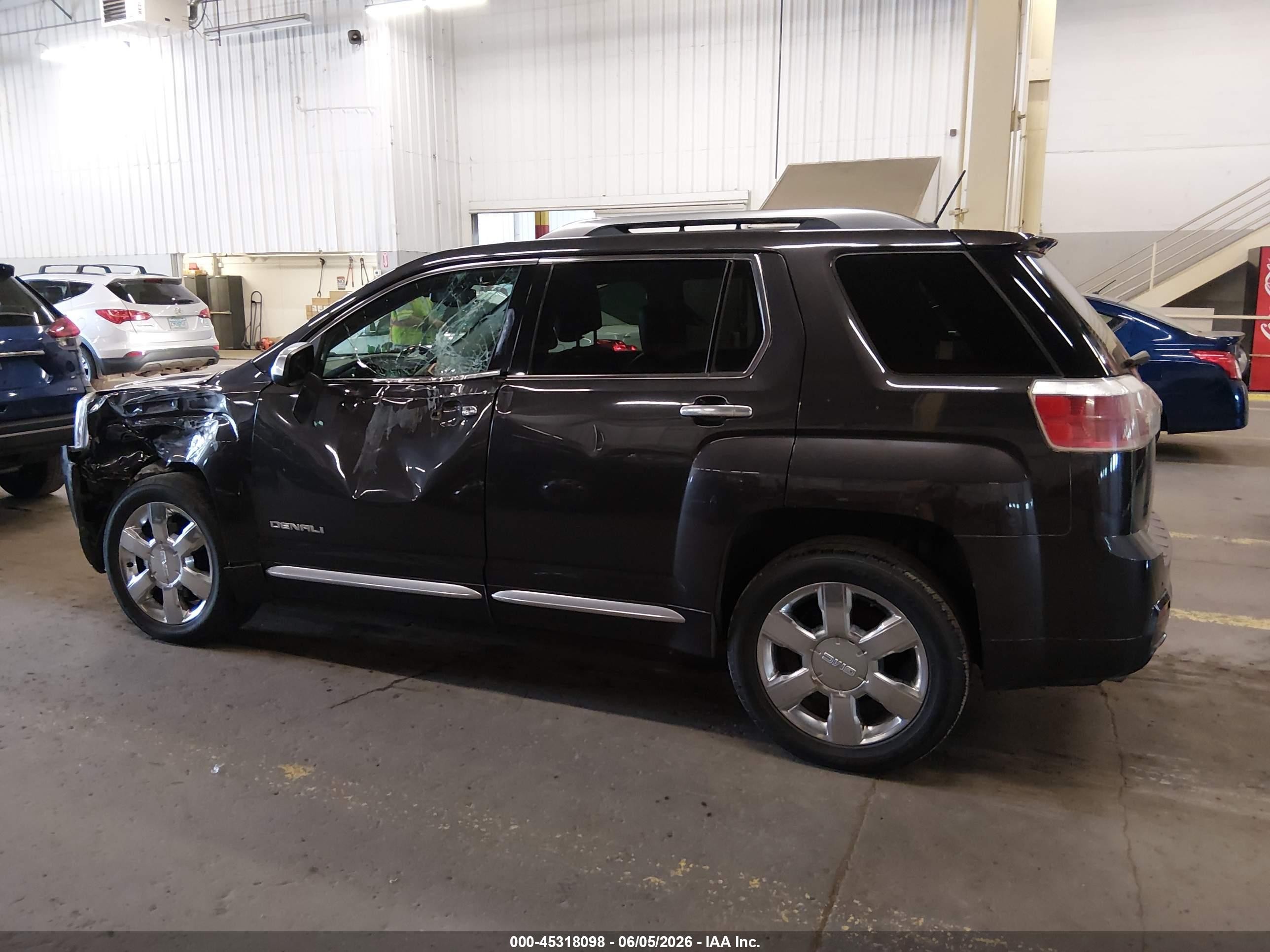 2015 Gmc Terrain Denali Black vin: 2GKFLZE3XF6212837