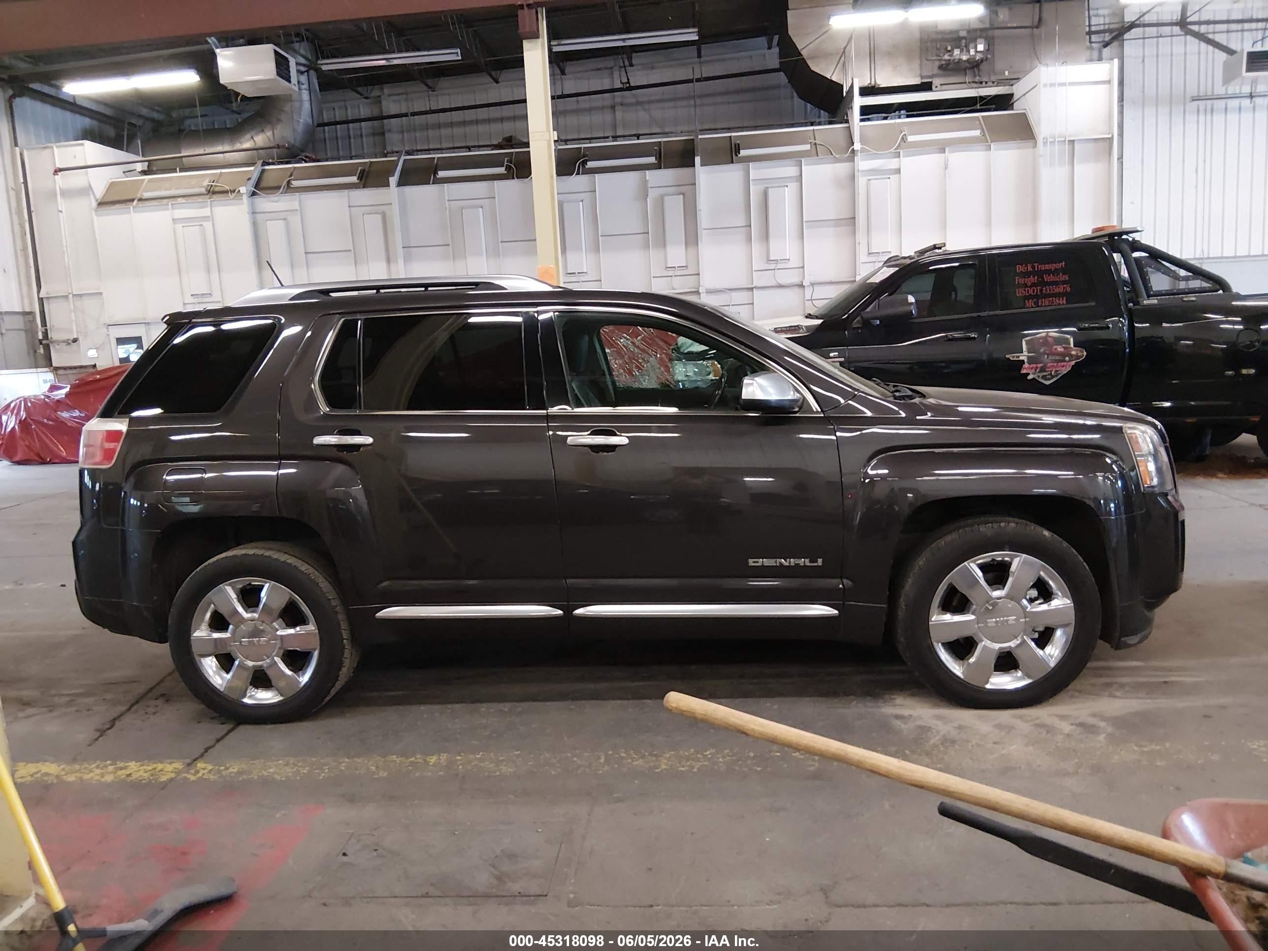 2015 Gmc Terrain Denali Black vin: 2GKFLZE3XF6212837