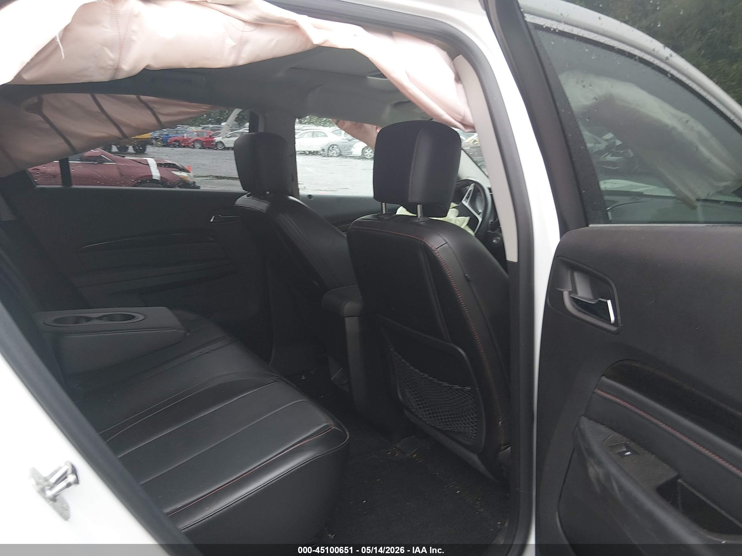 2015 Gmc Terrain Denali White vin: 2GKFLZE3XF6225409