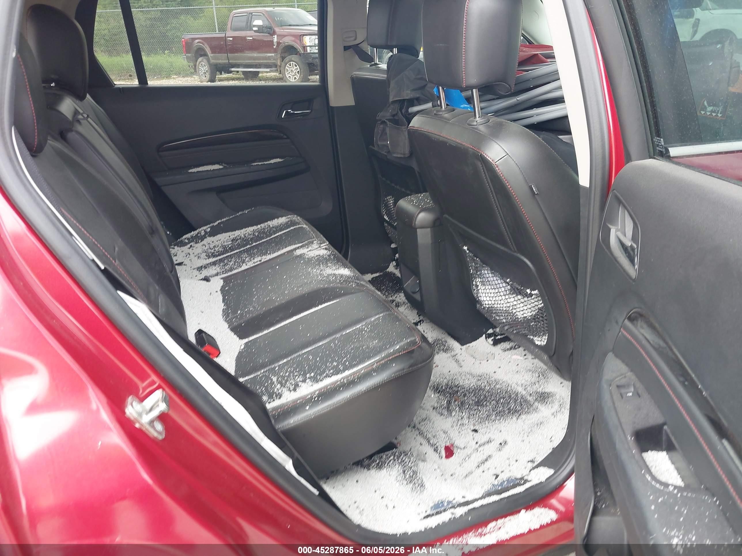 2015 Gmc Terrain Denali Red vin: 2GKFLZE3XF6425237