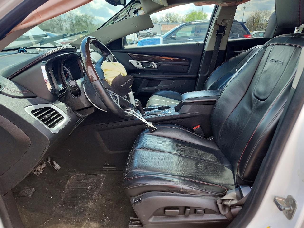2014 Gmc Terrain Denali White vin: 2GKFLZEK1E6156079