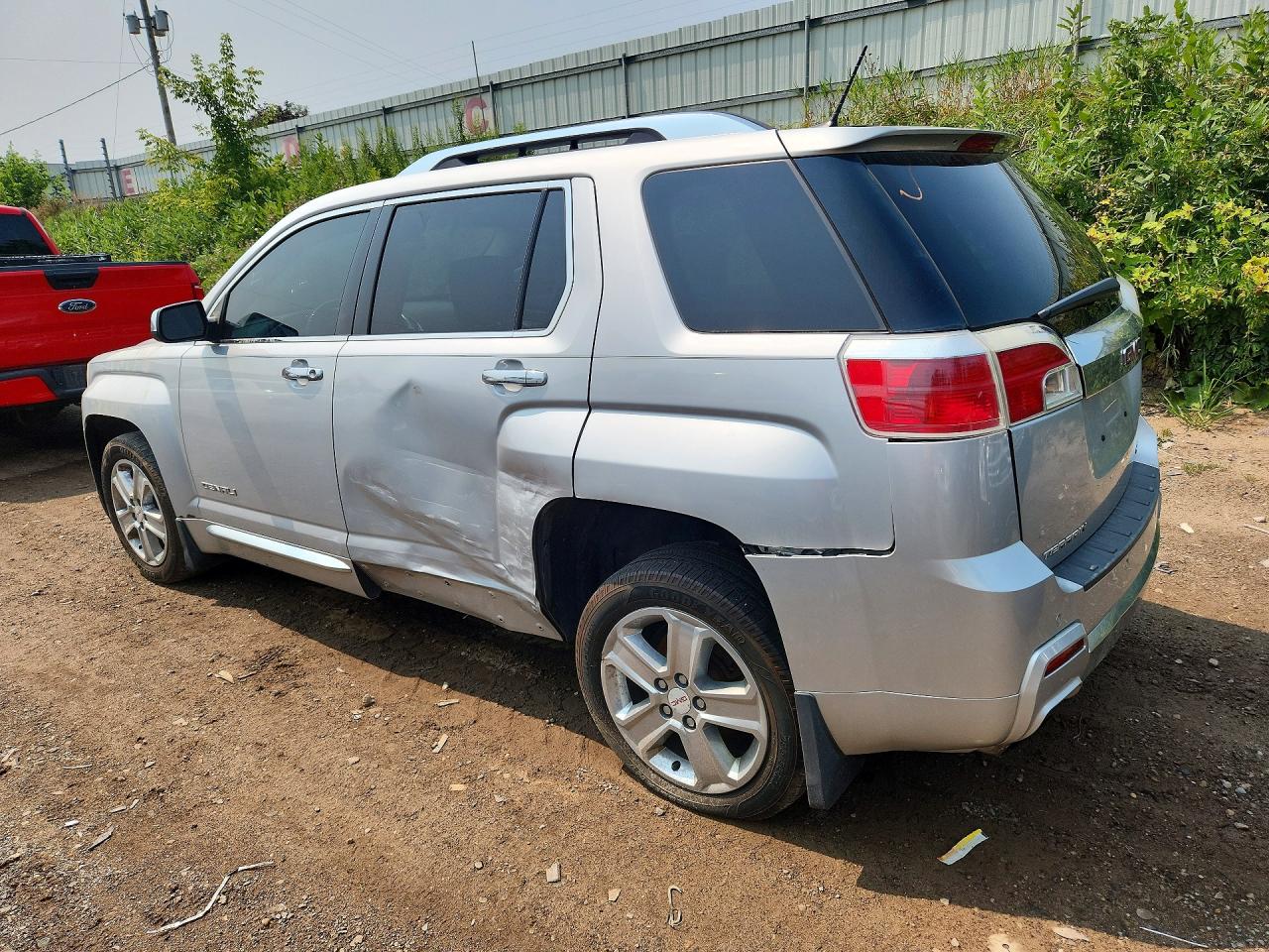 2014 Gmc Terrain Denali Серебряный vin: 2GKFLZEK1E6350708