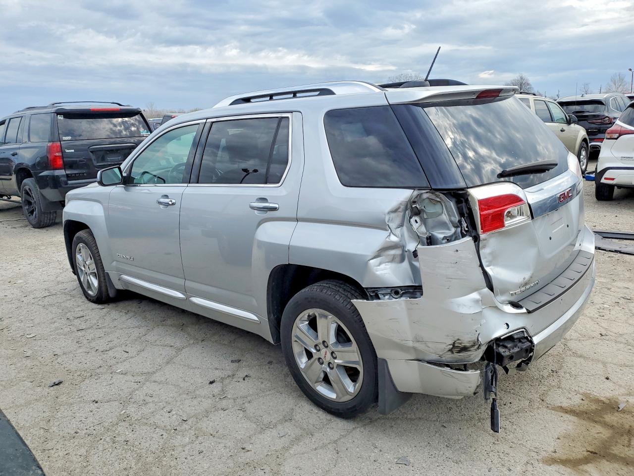 2015 Gmc Terrain Denali Silver vin: 2GKFLZEK1F6164667