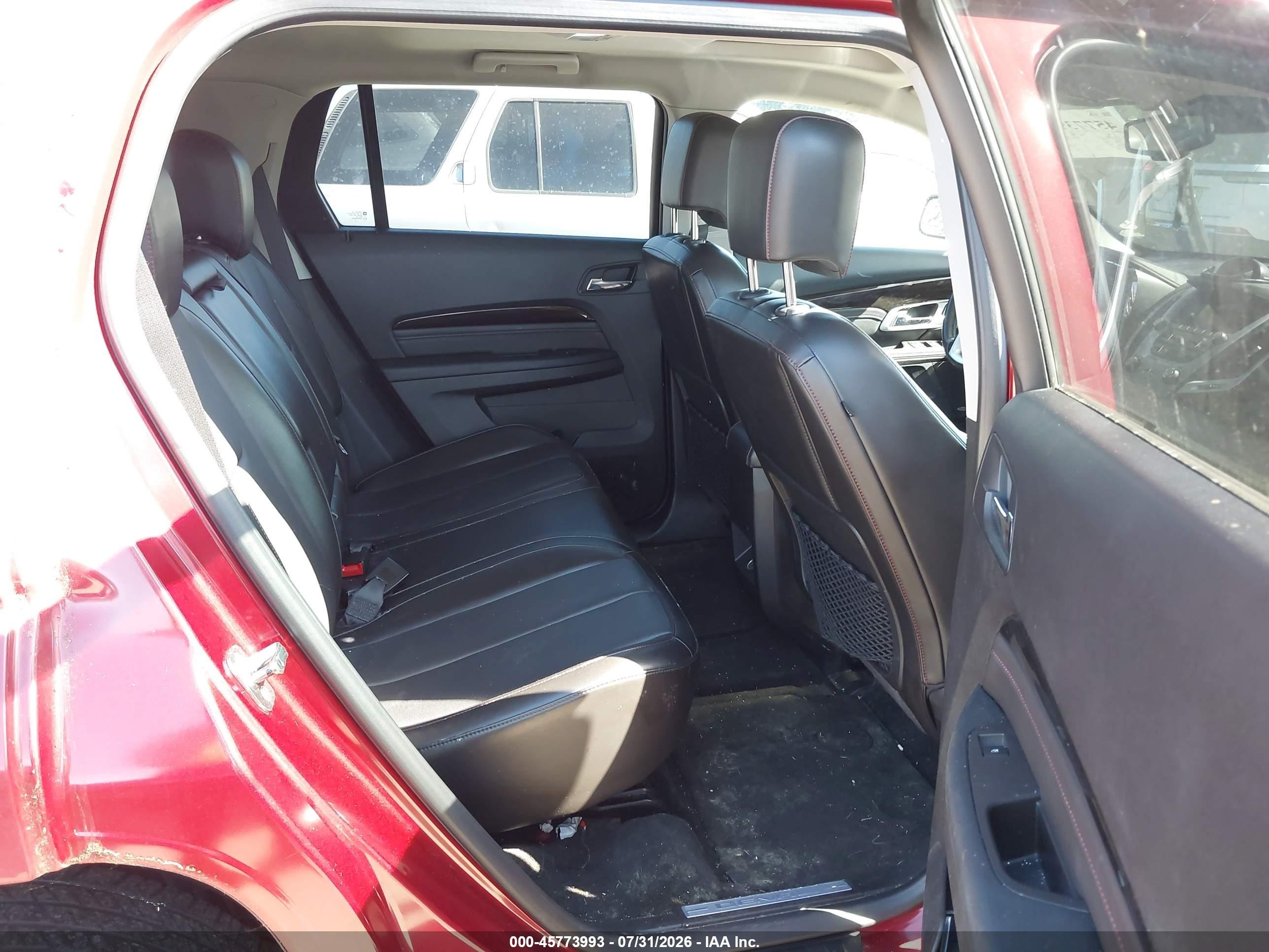 2014 Gmc Terrain Denali Red vin: 2GKFLZEK2E6150498