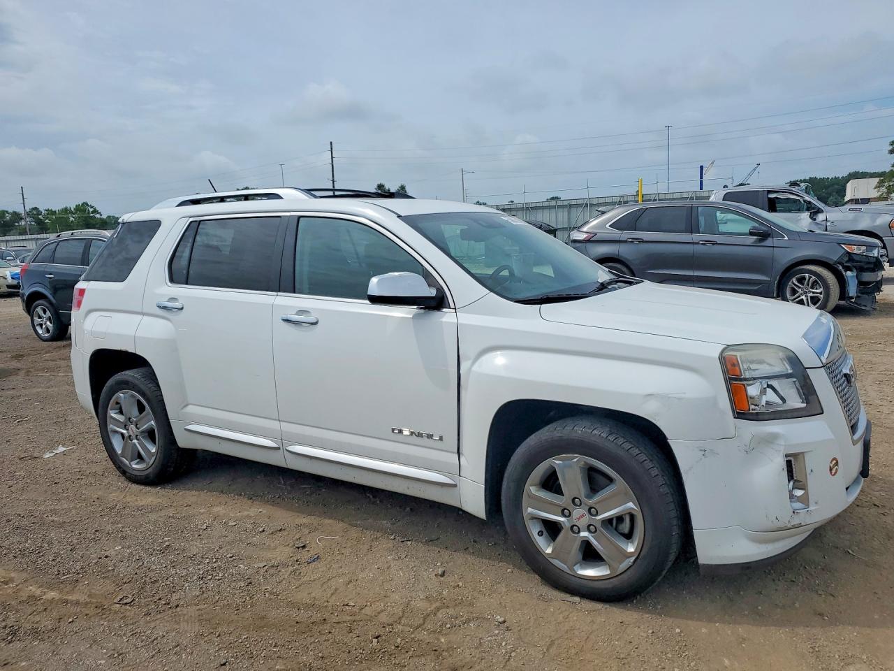 2013 Gmc Terrain Denali White vin: 2GKFLZEK3D6282104