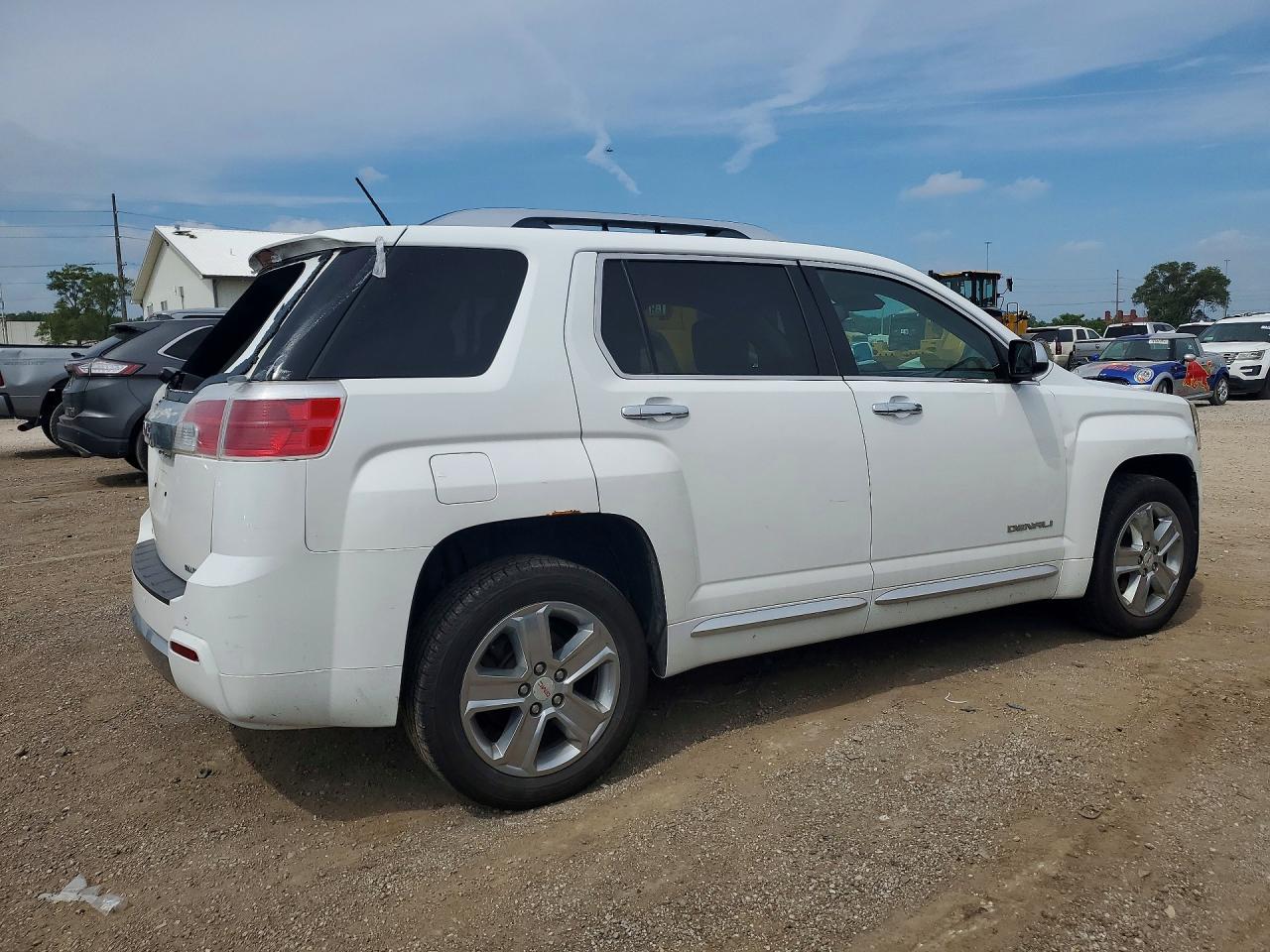 2013 Gmc Terrain Denali White vin: 2GKFLZEK3D6282104