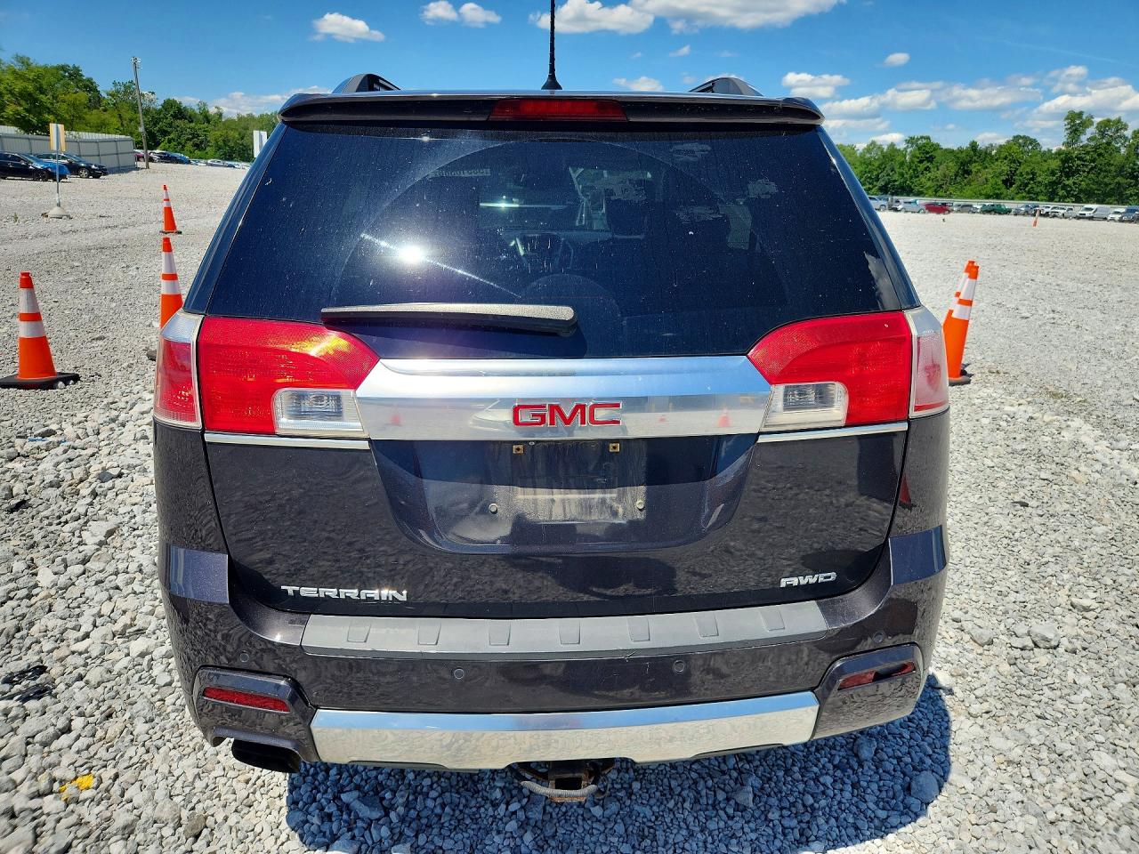 2013 Gmc Terrain Denali Gray vin: 2GKFLZEK4D6195831