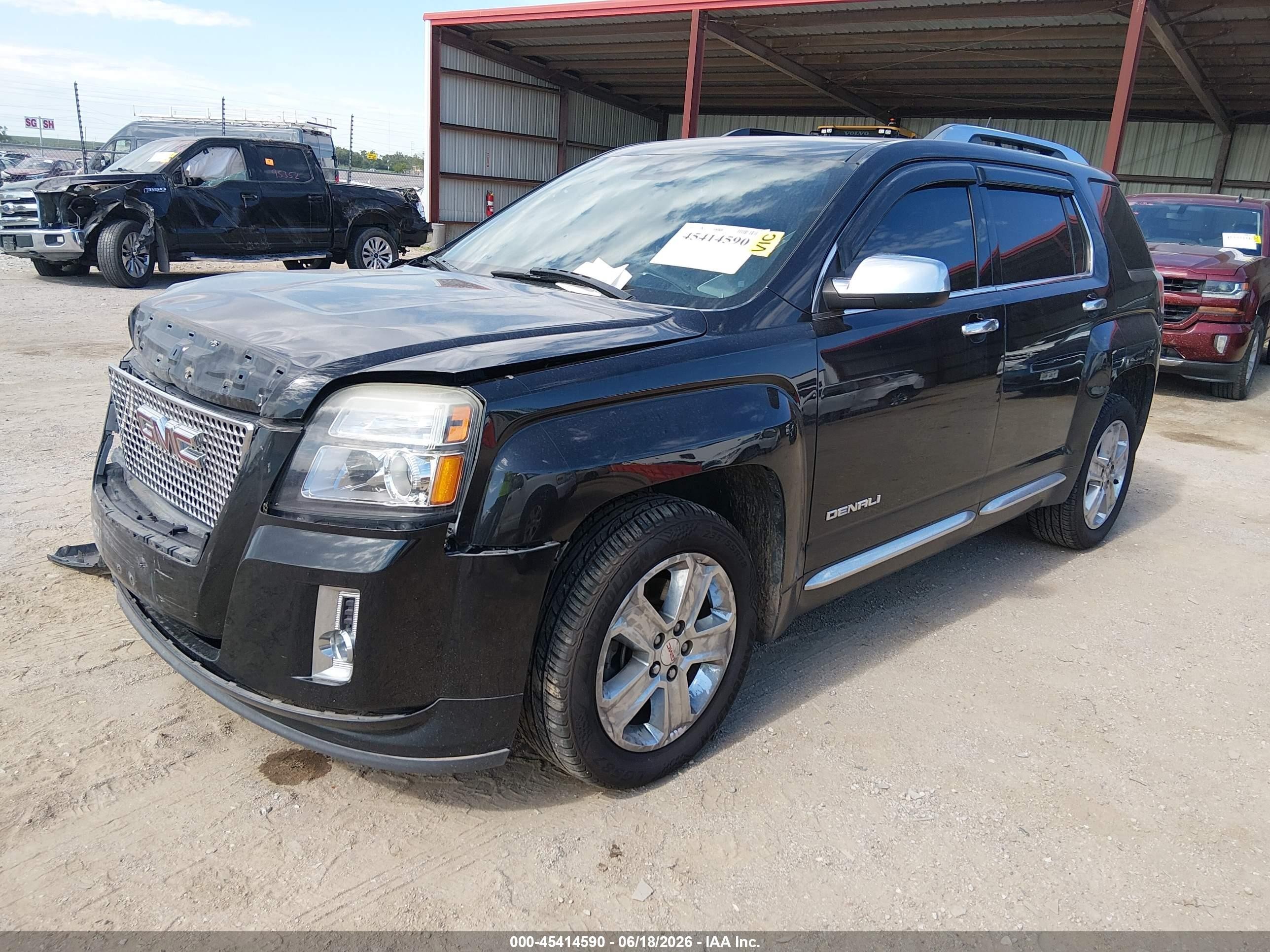2015 Gmc Terrain Denali Black vin: 2GKFLZEK5F6424617
